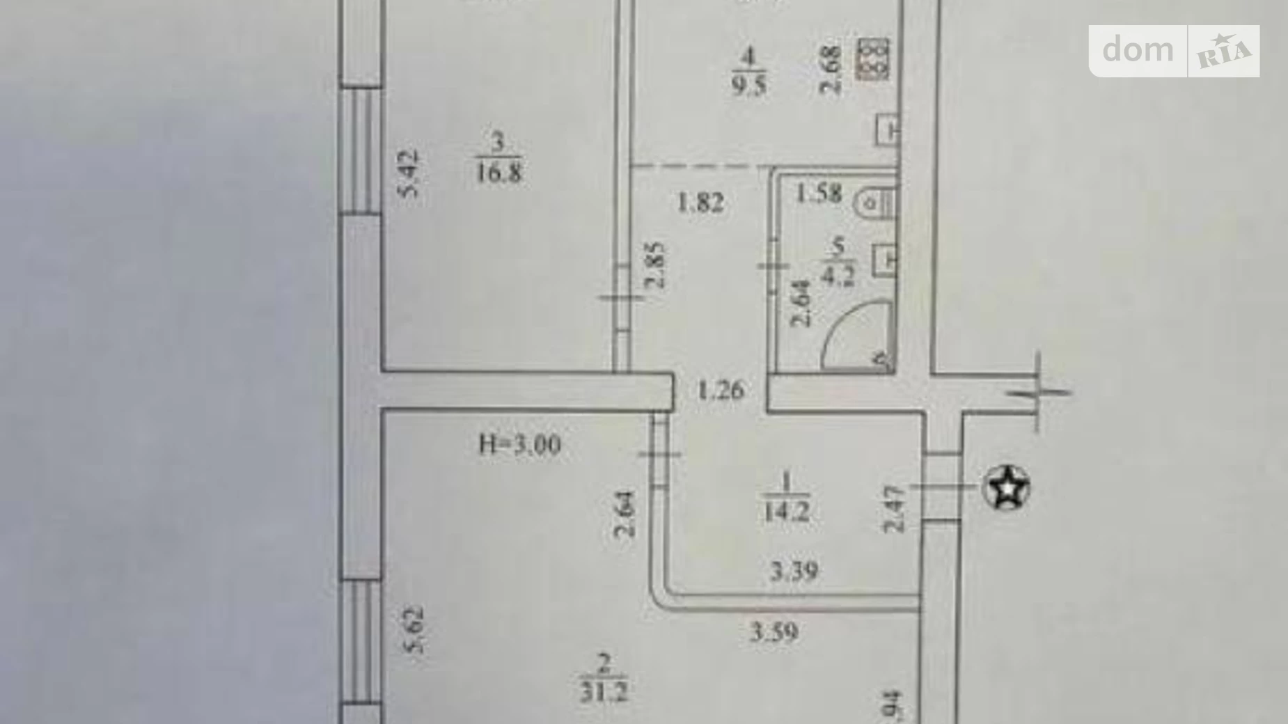 Продается 2-комнатная квартира 77 кв. м в Харькове, ул. Данилевского, 27