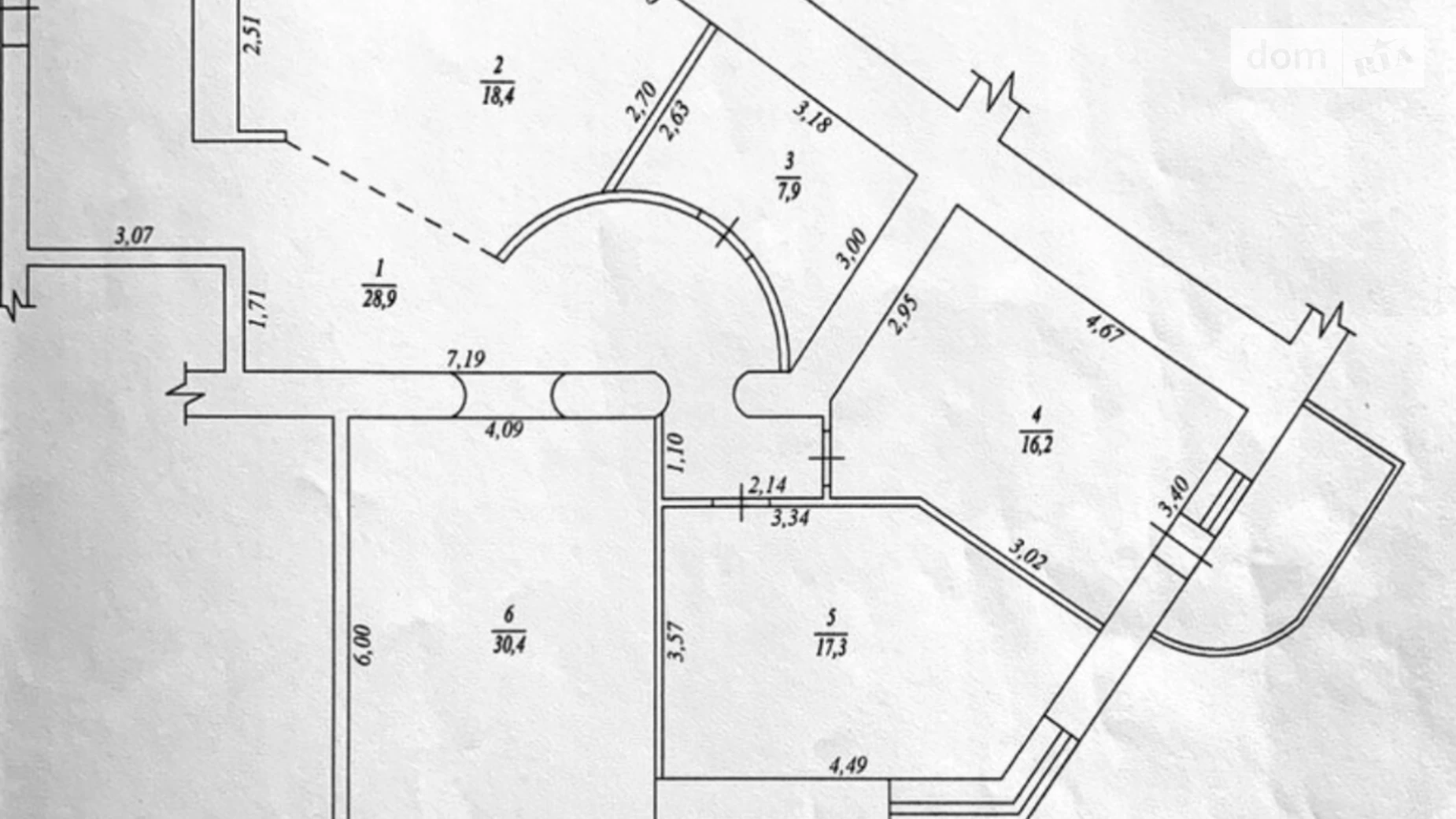 Продается 3-комнатная квартира 122 кв. м в Виннице, ул. Зодчих, 12 - фото 3