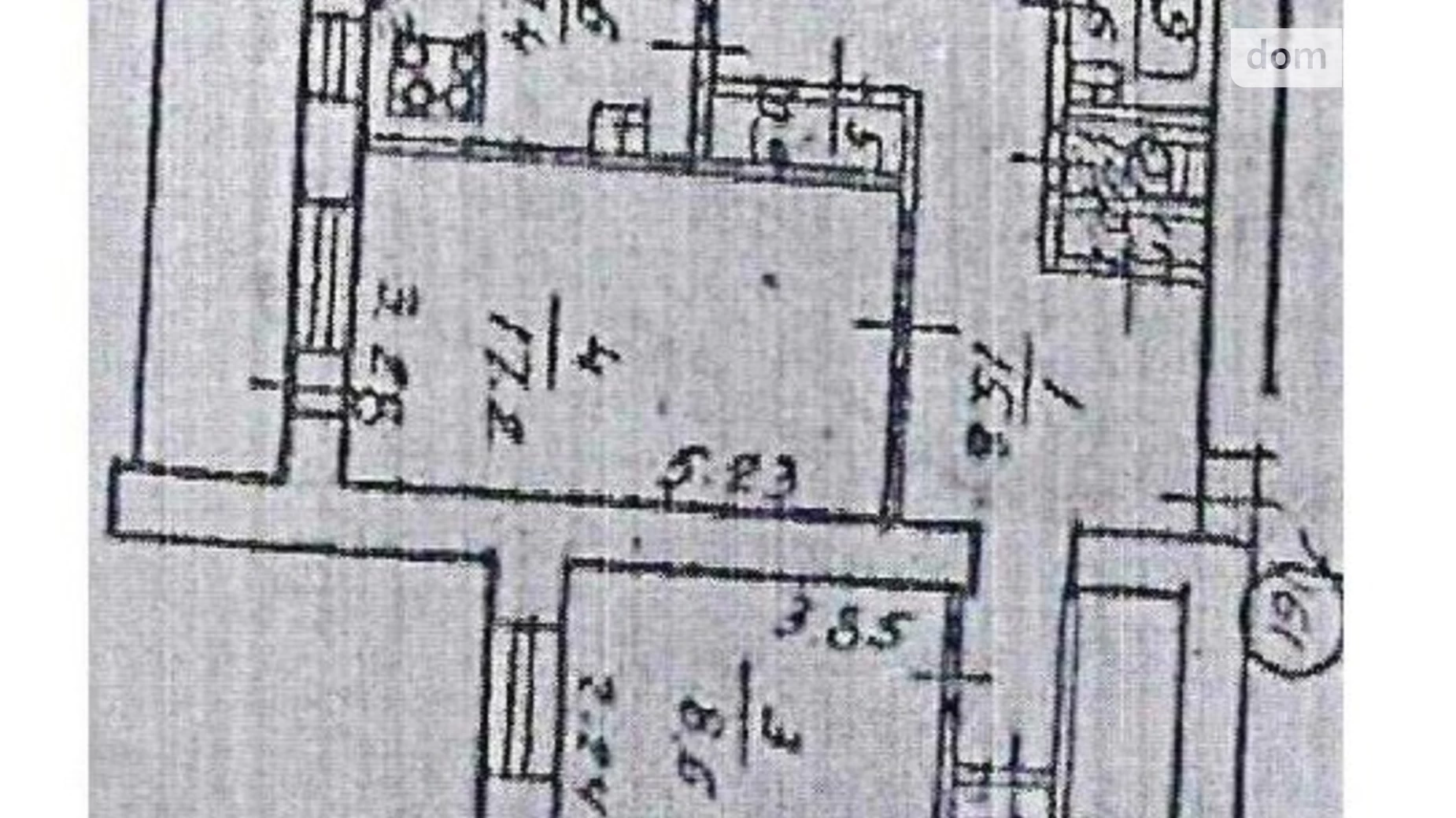 Продается 4-комнатная квартира 81 кв. м в Днепре, Запорожское шоссе