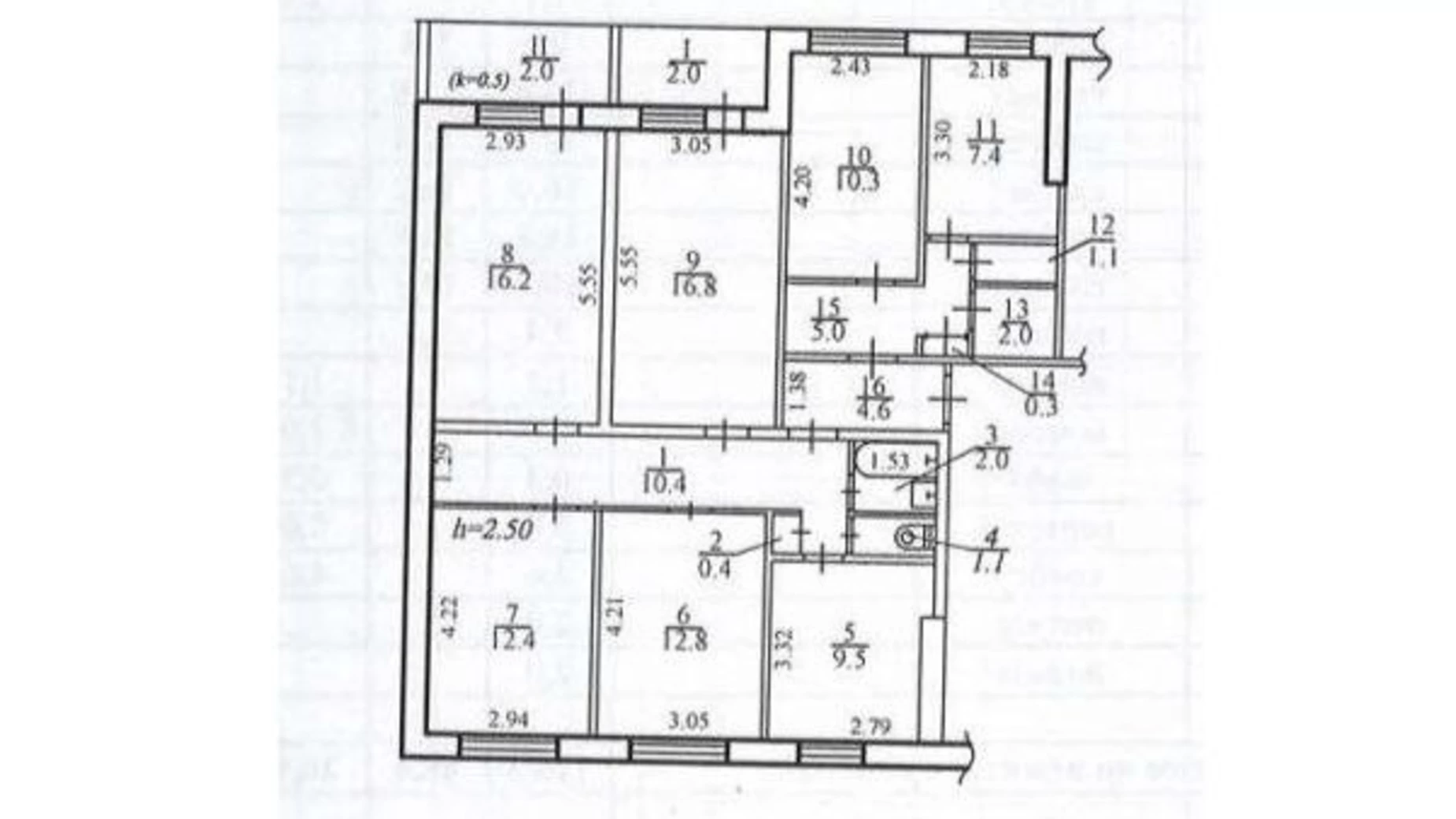 Продается 5-комнатная квартира 116 кв. м в Днепре, ул. Калиновая, 83 - фото 3