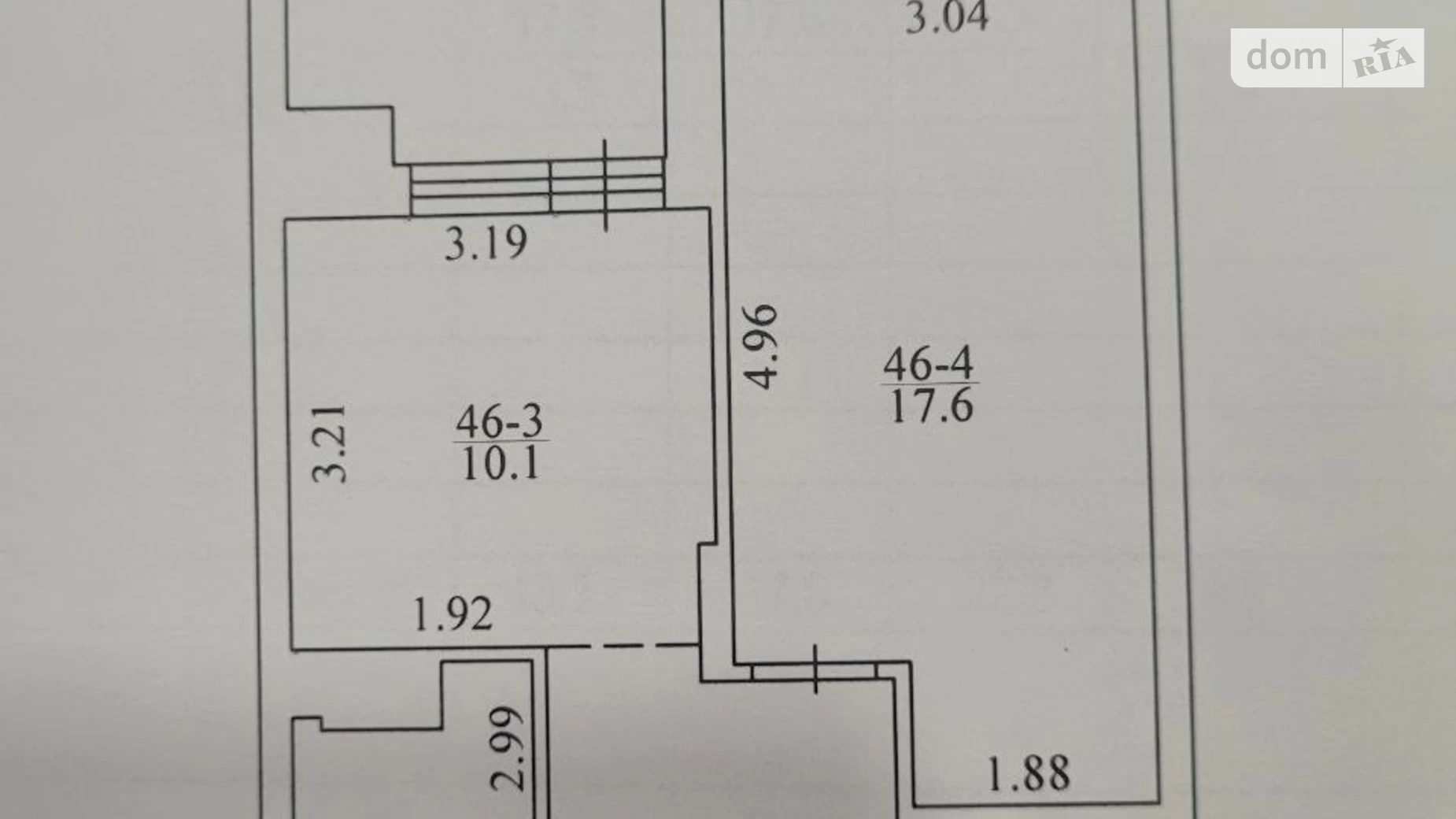 Продается 1-комнатная квартира 44 кв. м в Ирпене, ул. Литературная(Чехова), 1В