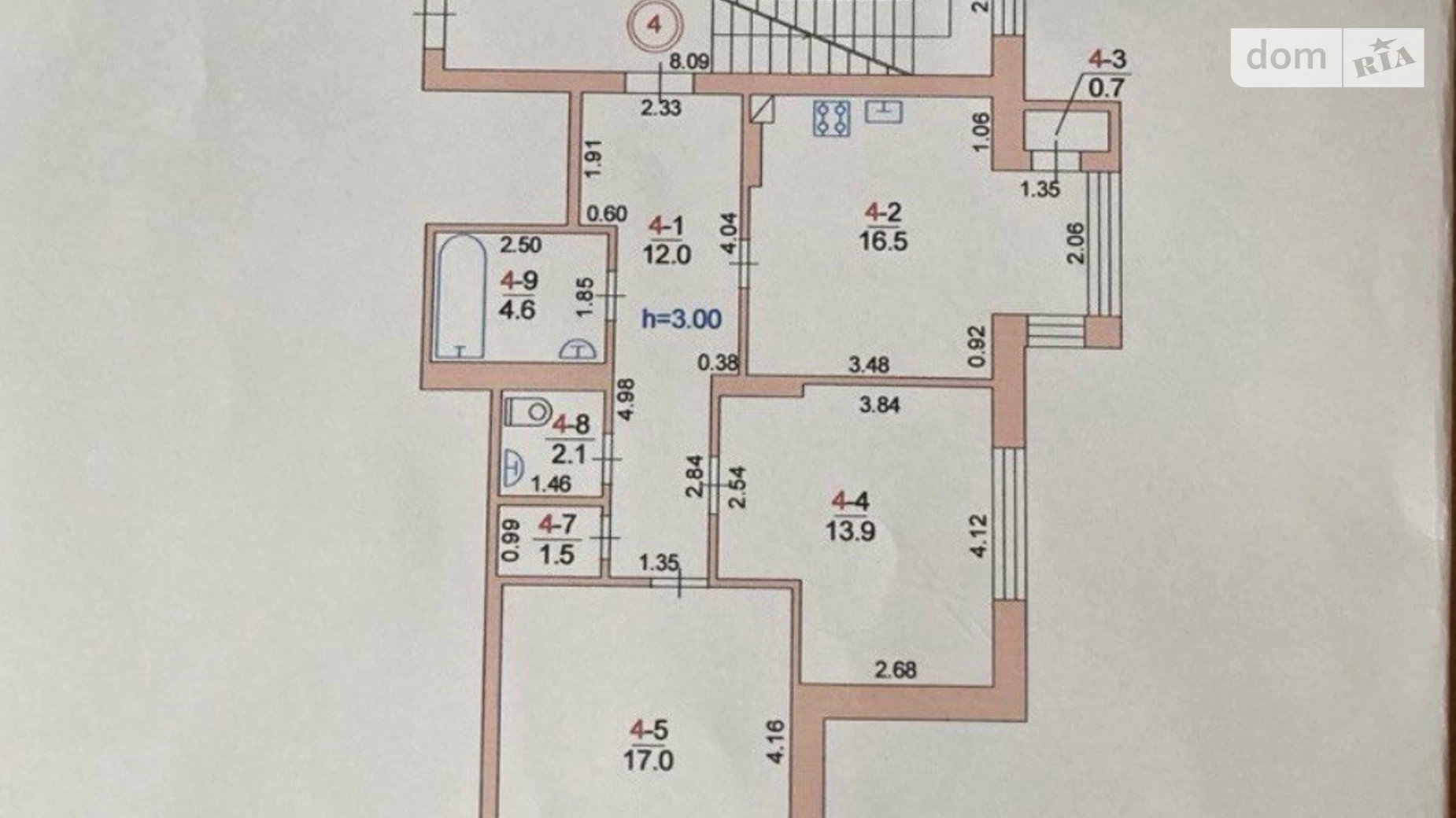 Продается 2-комнатная квартира 69 кв. м в Львове, вул. Длинная