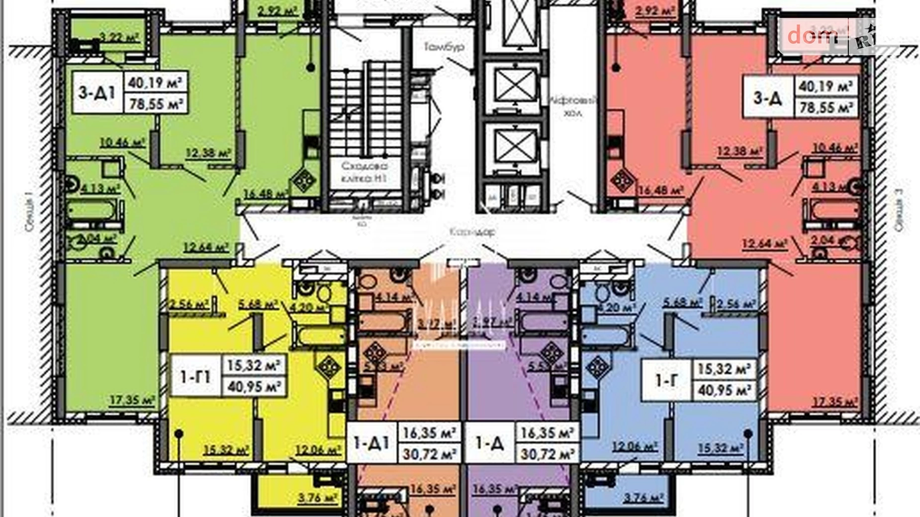 Продается 1-комнатная квартира 31 кв. м в Киеве, ул. Петра Радченко, 27Б