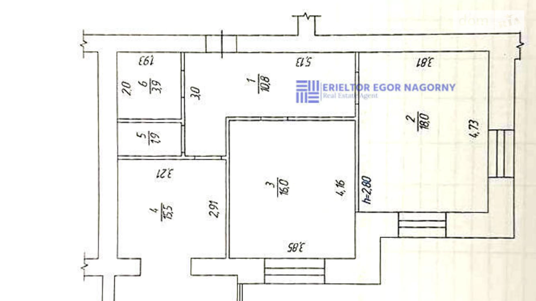 Продается 2-комнатная квартира 66 кв. м в Днепре, Запорожское шоссе, 28П