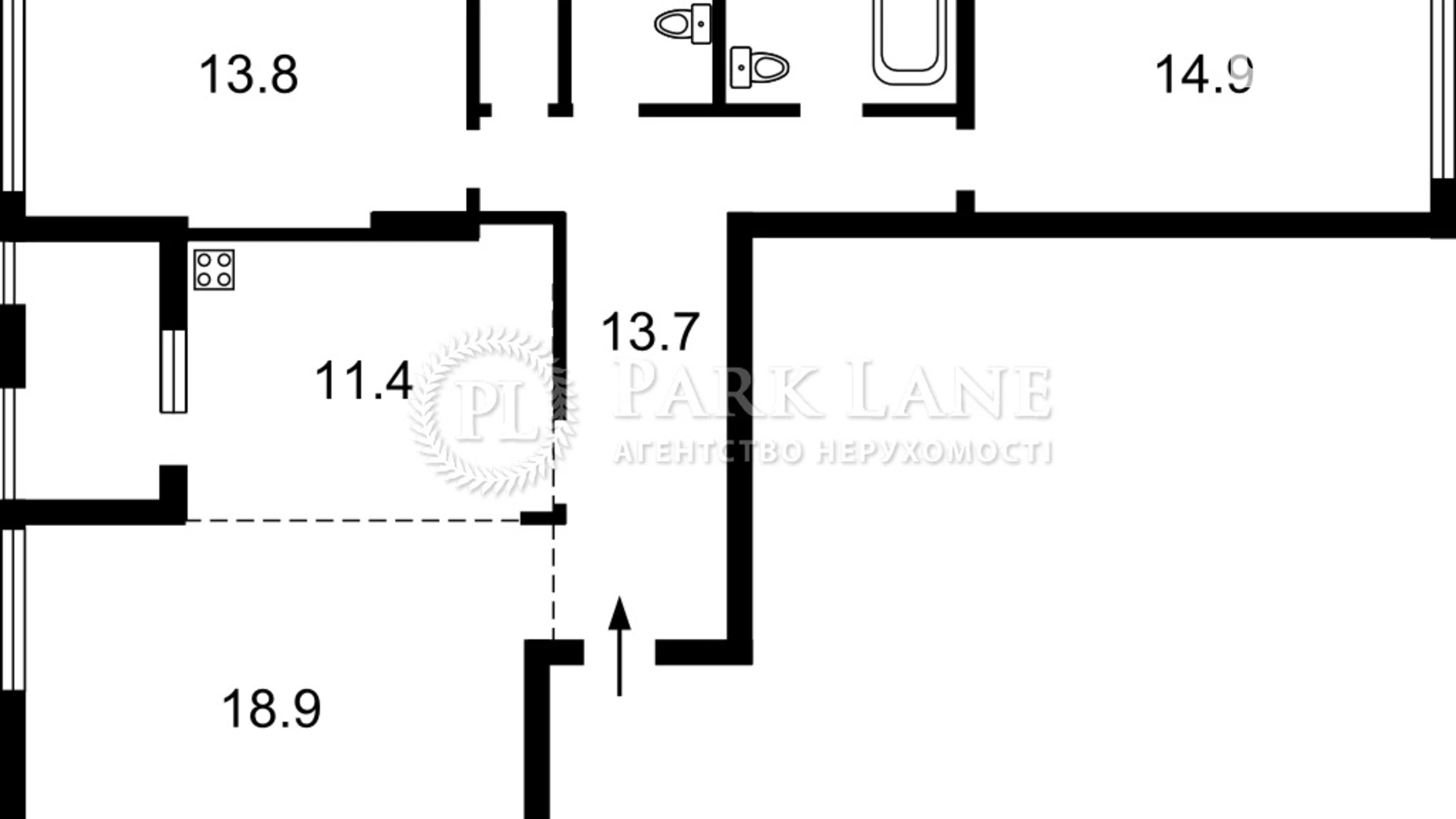 Продается 3-комнатная квартира 82 кв. м в Киеве, ул. Регенераторная, 4