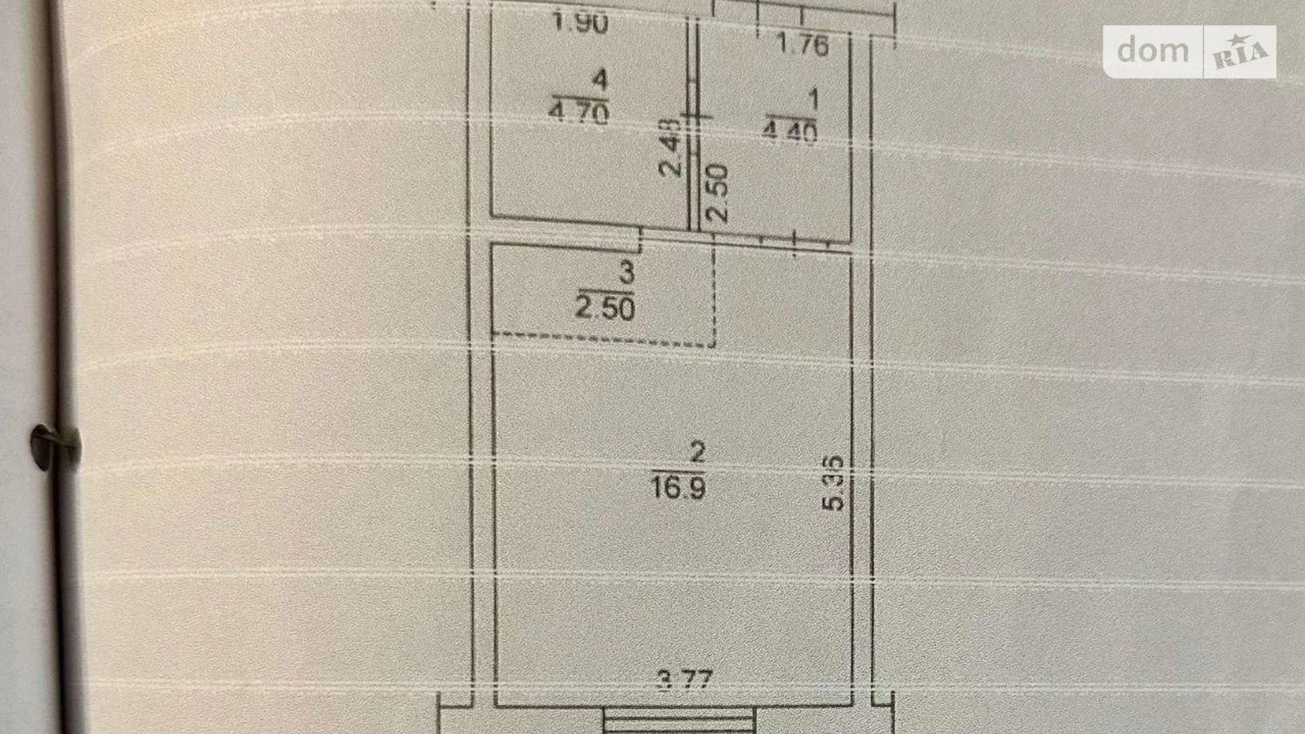 Продается 1-комнатная квартира 28.5 кв. м в Коцюбинском, ул. Пономарёва