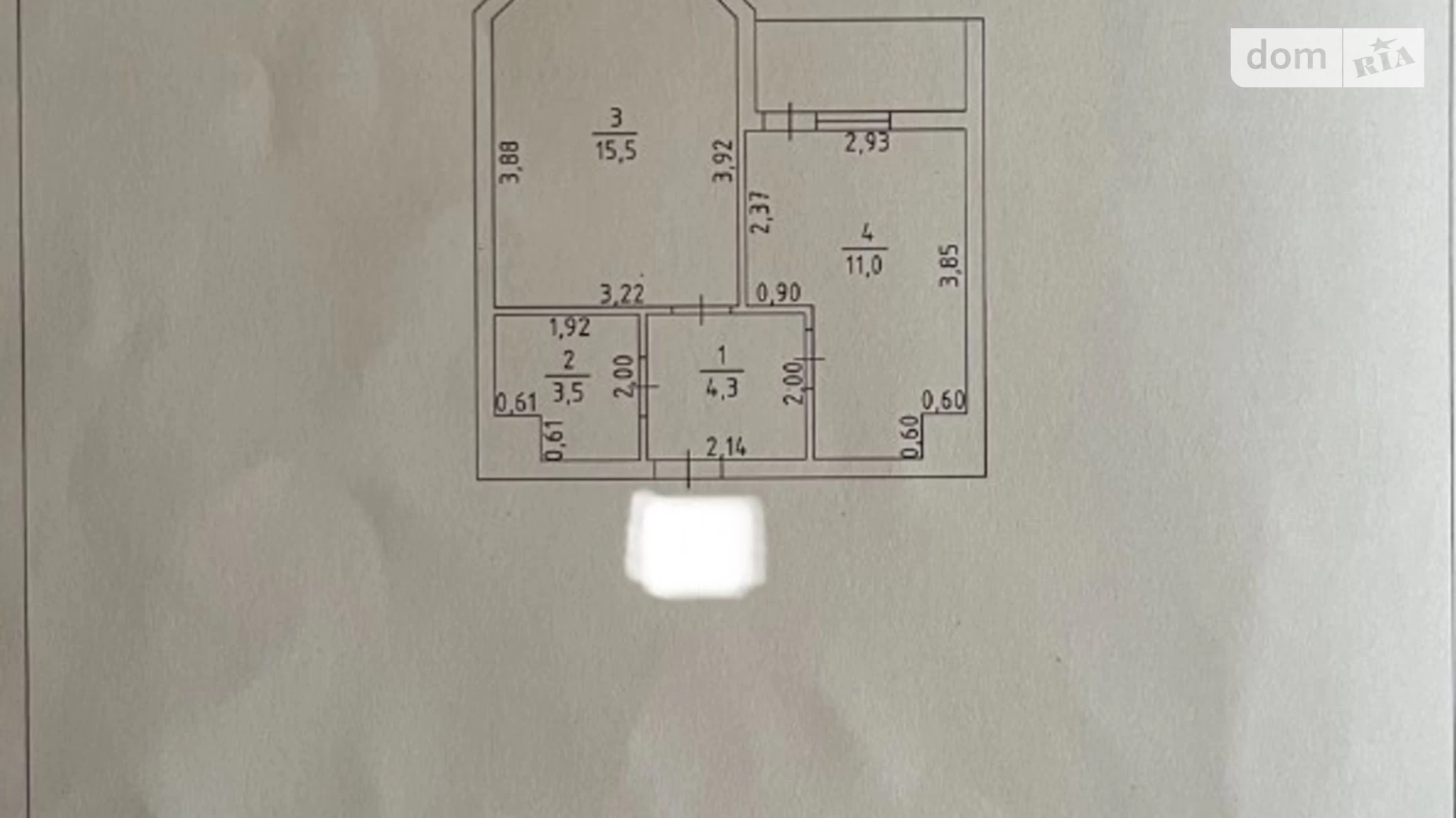 Продається 1-кімнатна квартира 36 кв. м у Одесі, мас. Радужний