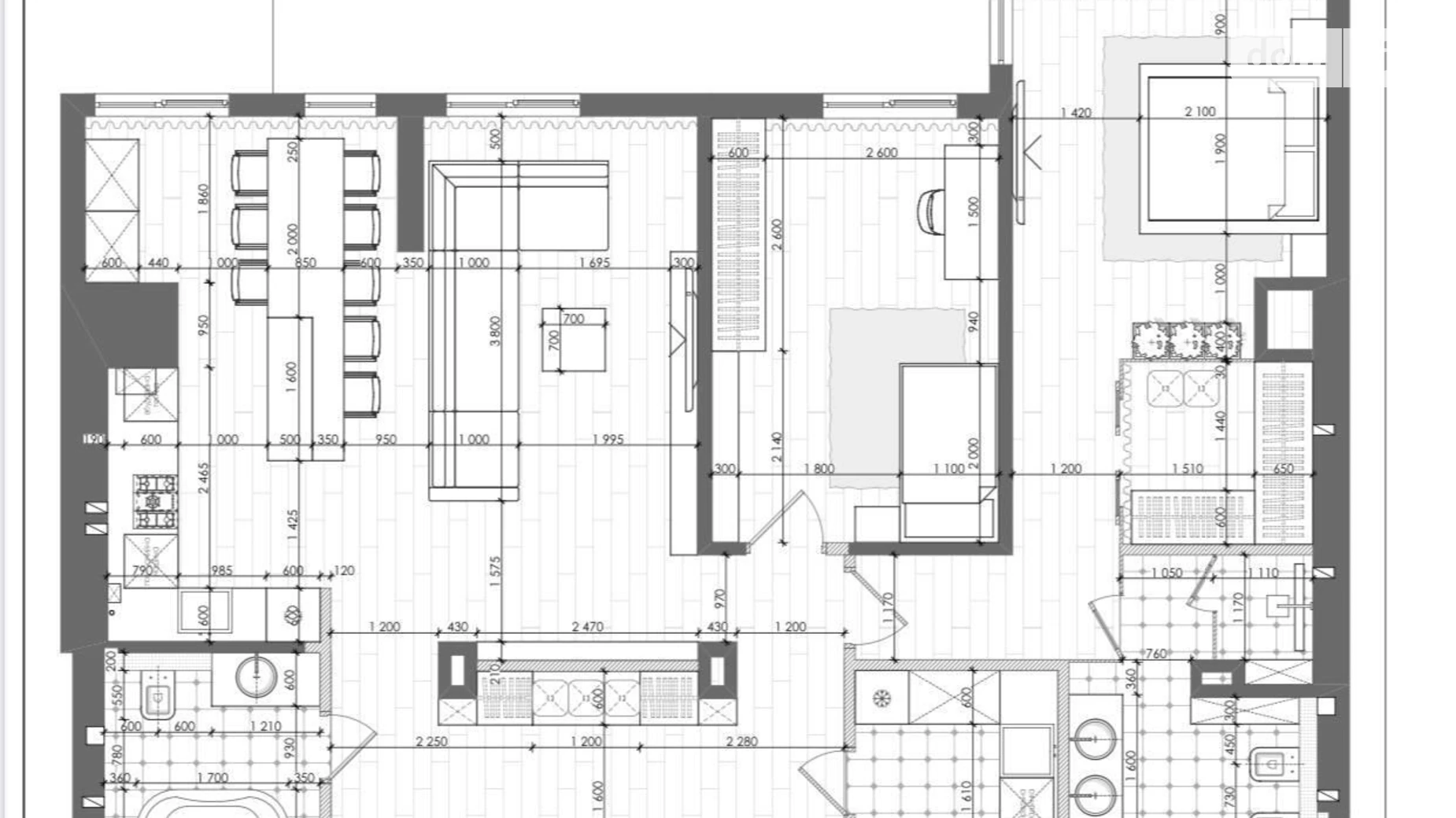 Продается 3-комнатная квартира 113 кв. м в Львове, ул. Руставели Шота, 7Я