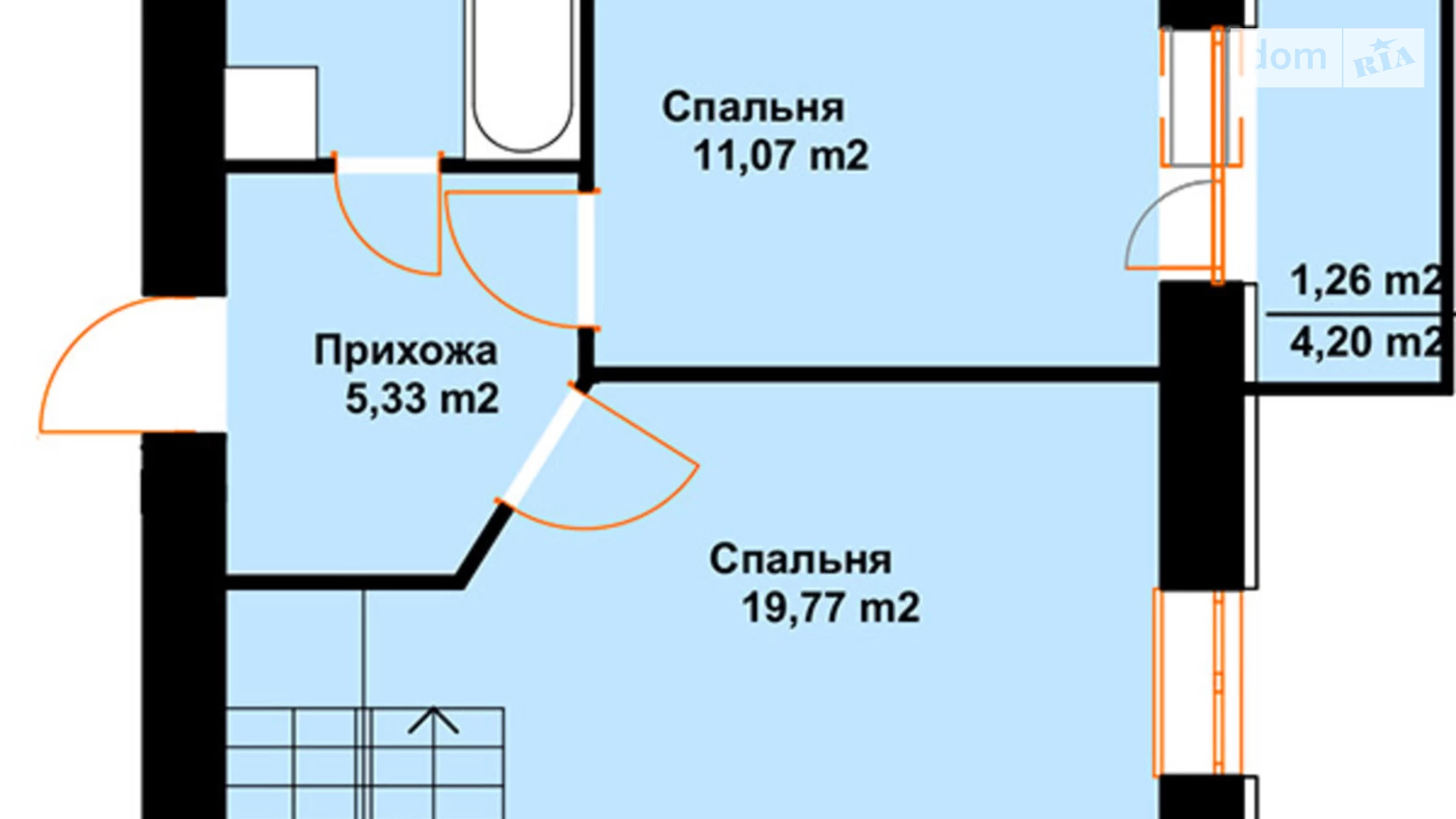 Продается 3-комнатная квартира 82.54 кв. м в Черткове, ул. Млынарская, 14