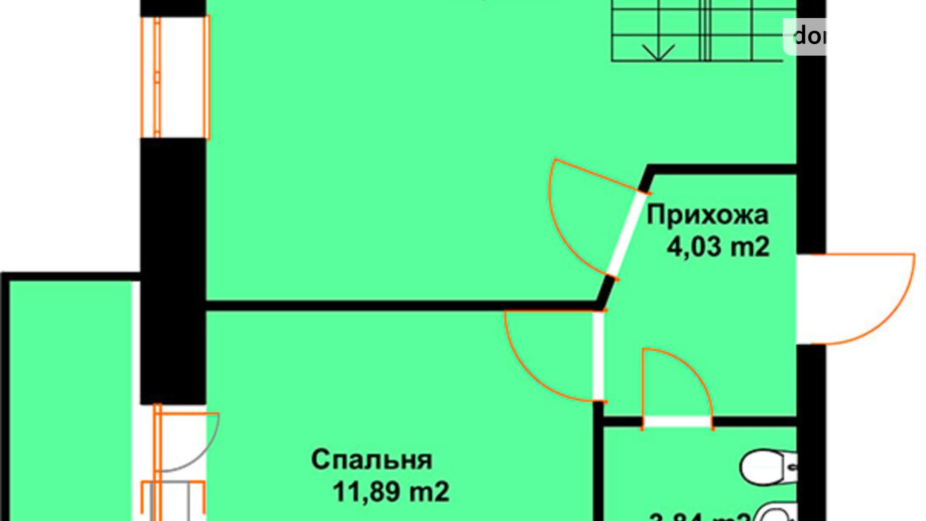 Продается 3-комнатная квартира 82.76 кв. м в Черткове, ул. Млынарская, 14