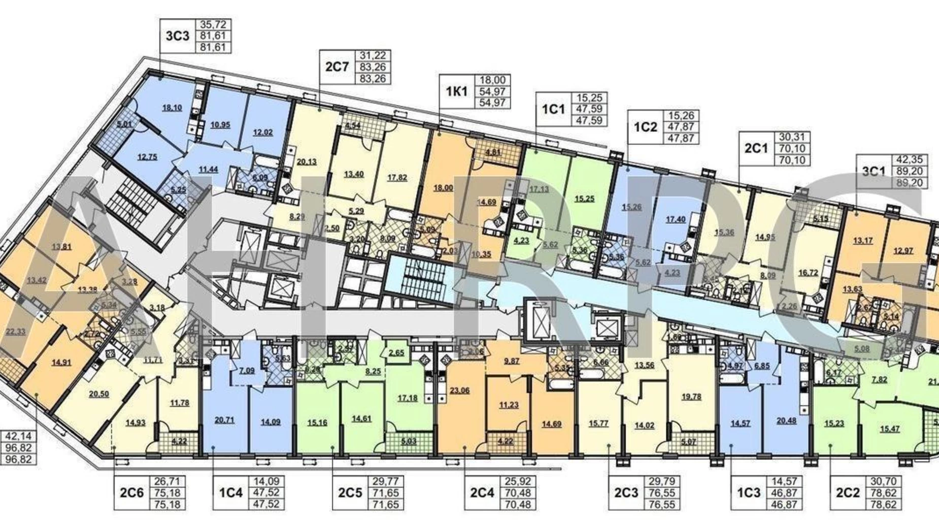 Продается 3-комнатная квартира 82 кв. м в Киеве, ул. Причальная, 15