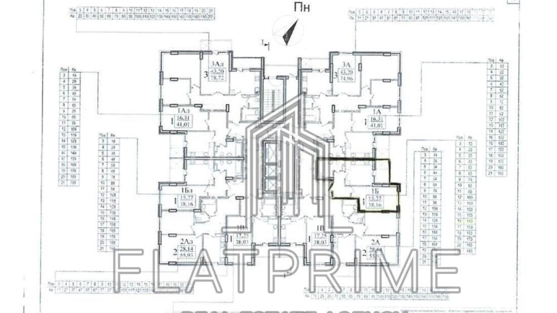 Продається 1-кімнатна квартира 38.16 кв. м у Києві, пров. Платонівський, 6