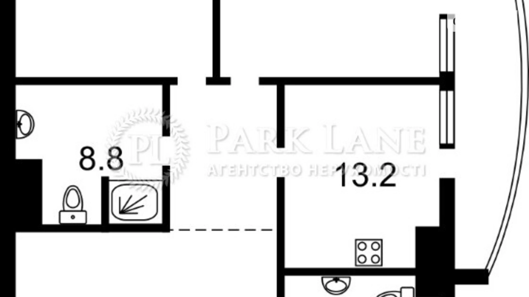 Продается 3-комнатная квартира 136.7 кв. м в Киеве, бул. Кольцова, 14Д