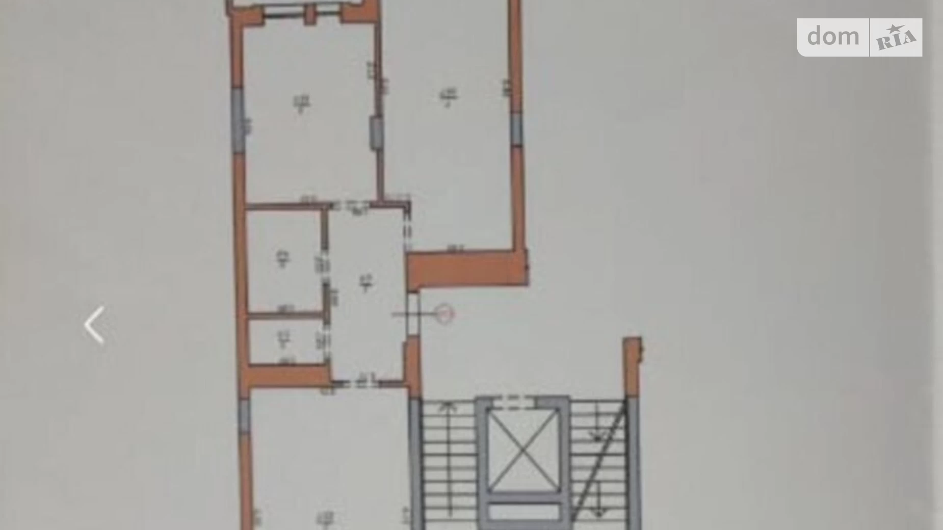 Продается 2-комнатная квартира 72 кв. м в Львове, ул. Венгерская, 14