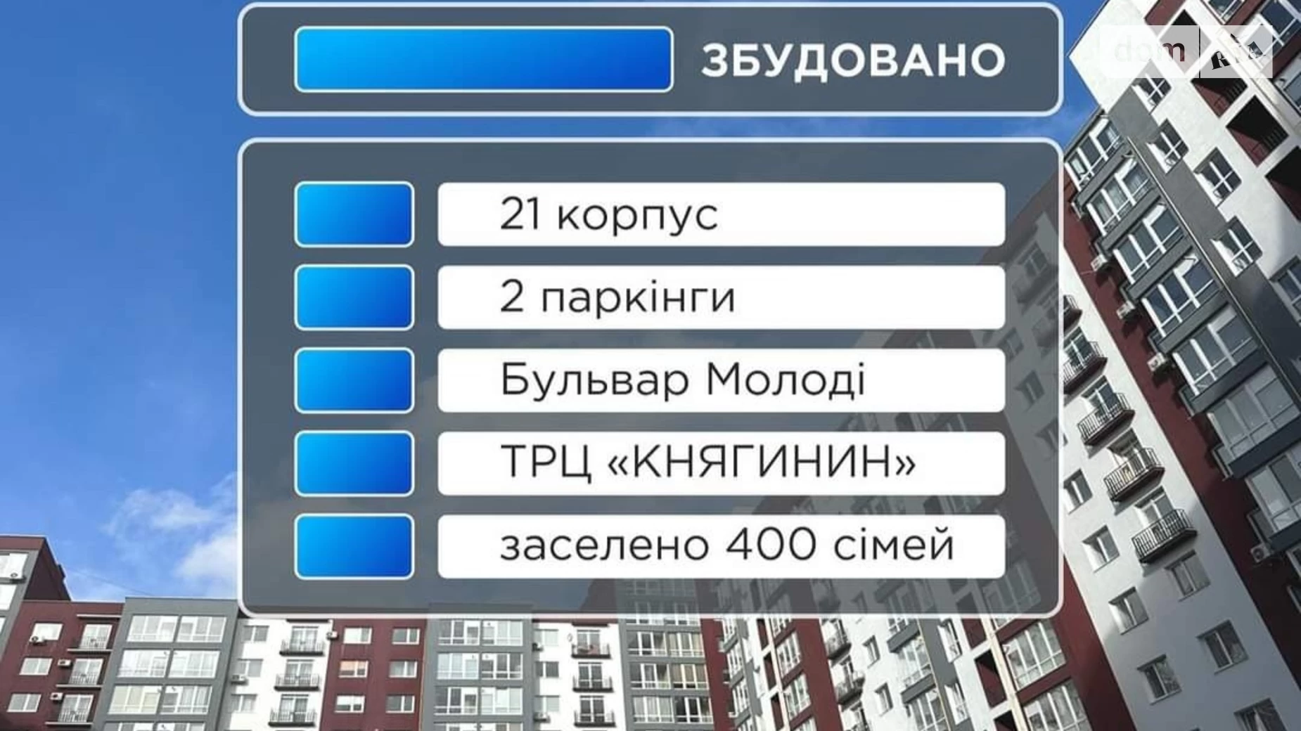 Продается 2-комнатная квартира 60.3 кв. м в Ивано-Франковске, ул. Княгинин, 44