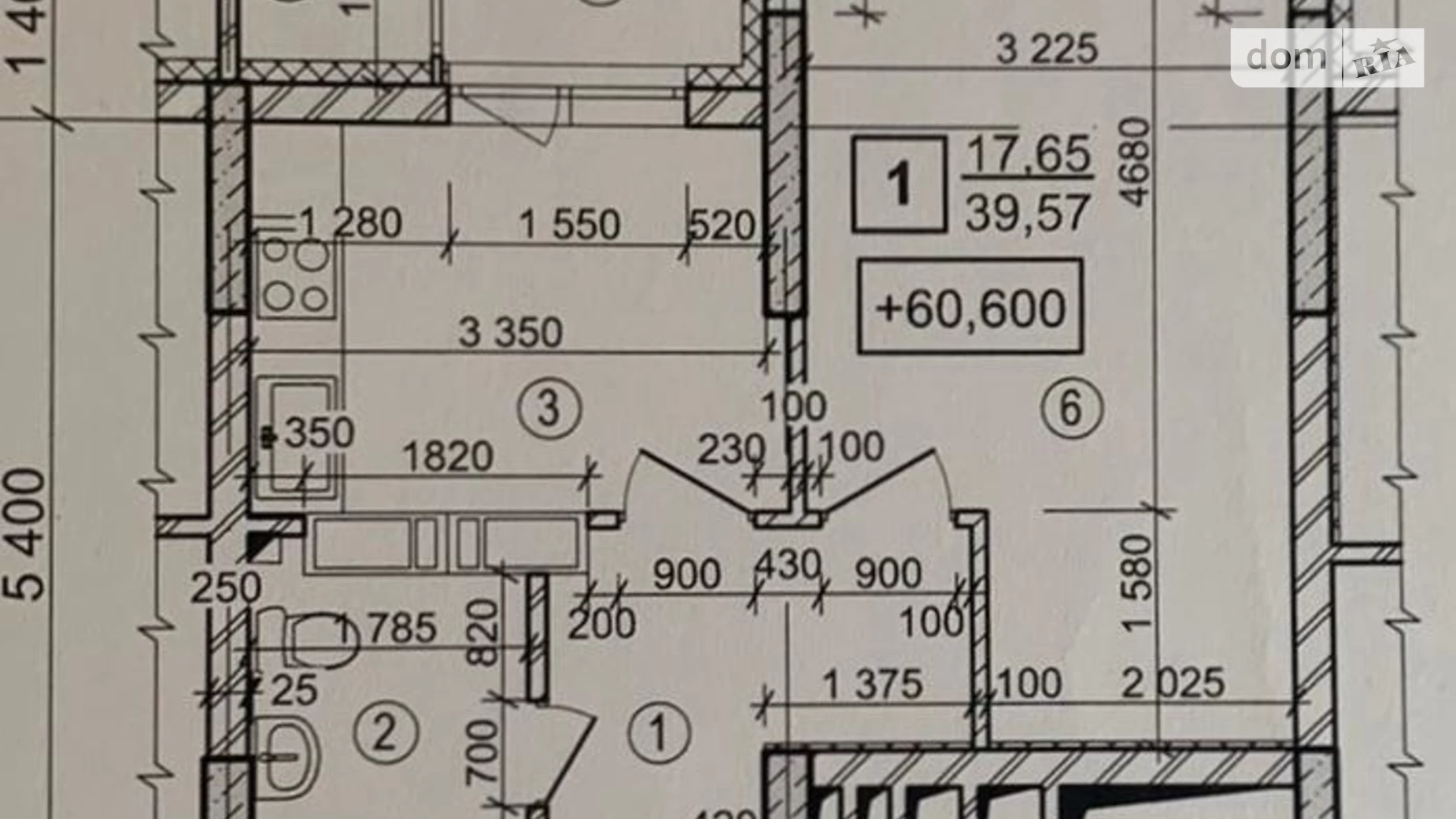 Продается 1-комнатная квартира 39 кв. м в Киеве, ул. Бориспольская, 40 - фото 3