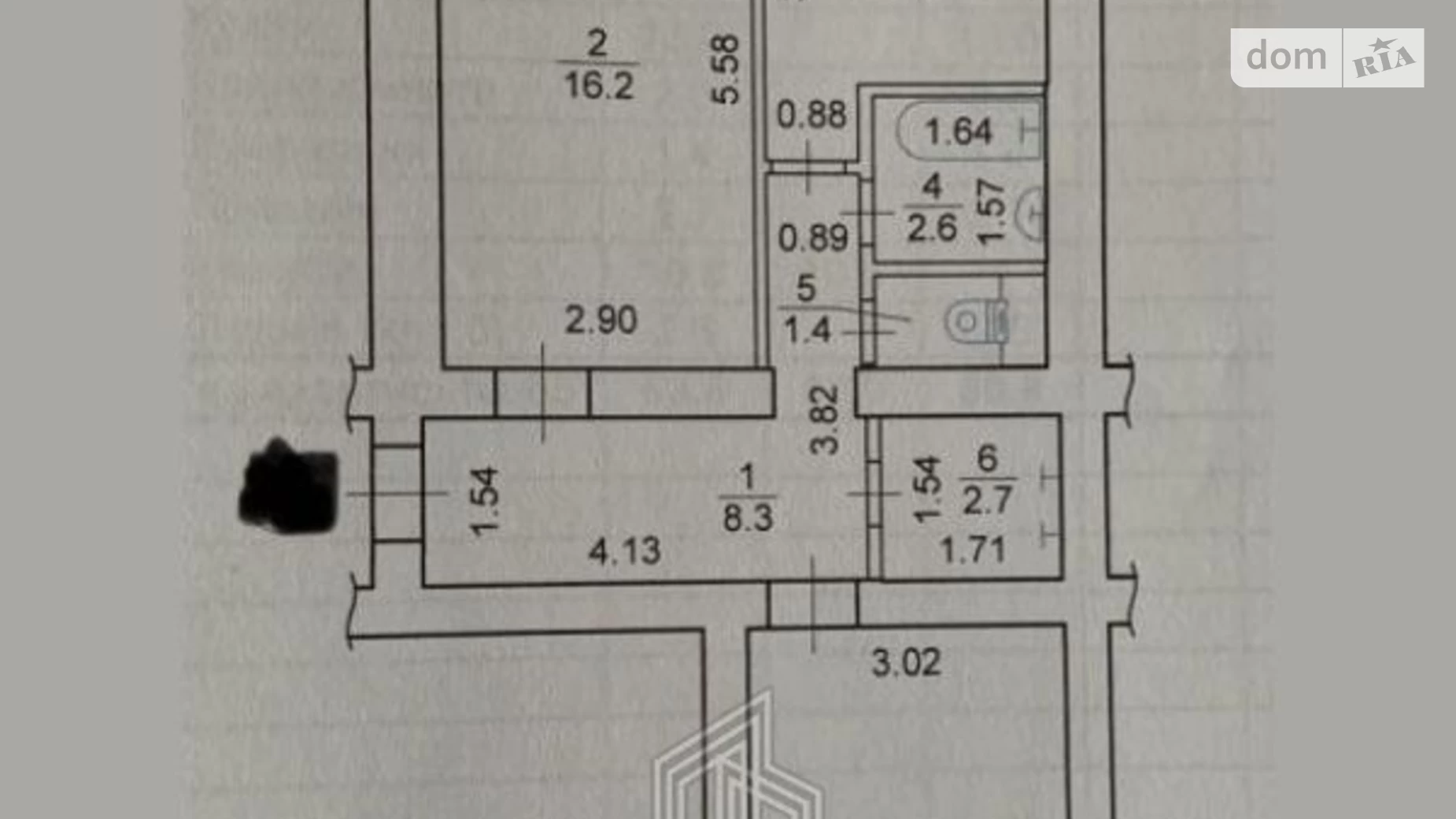 Продается 2-комнатная квартира 64 кв. м в Киеве, ул. Чешская, 4