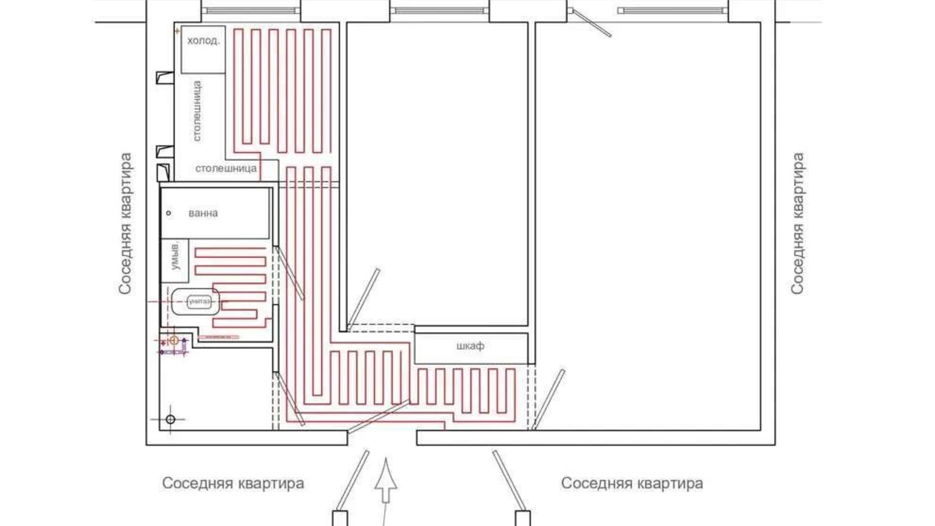 Продається 2-кімнатна квартира 44 кв. м у Харкові, вул. Світла, 7 - фото 5