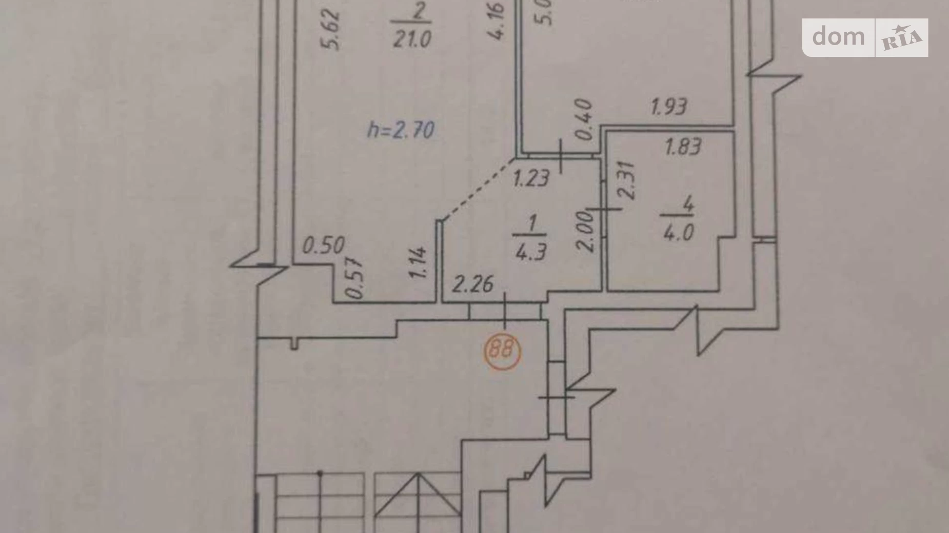 Продается 1-комнатная квартира 44 кв. м в Львове, ул. Трускавецкая, 123 - фото 3