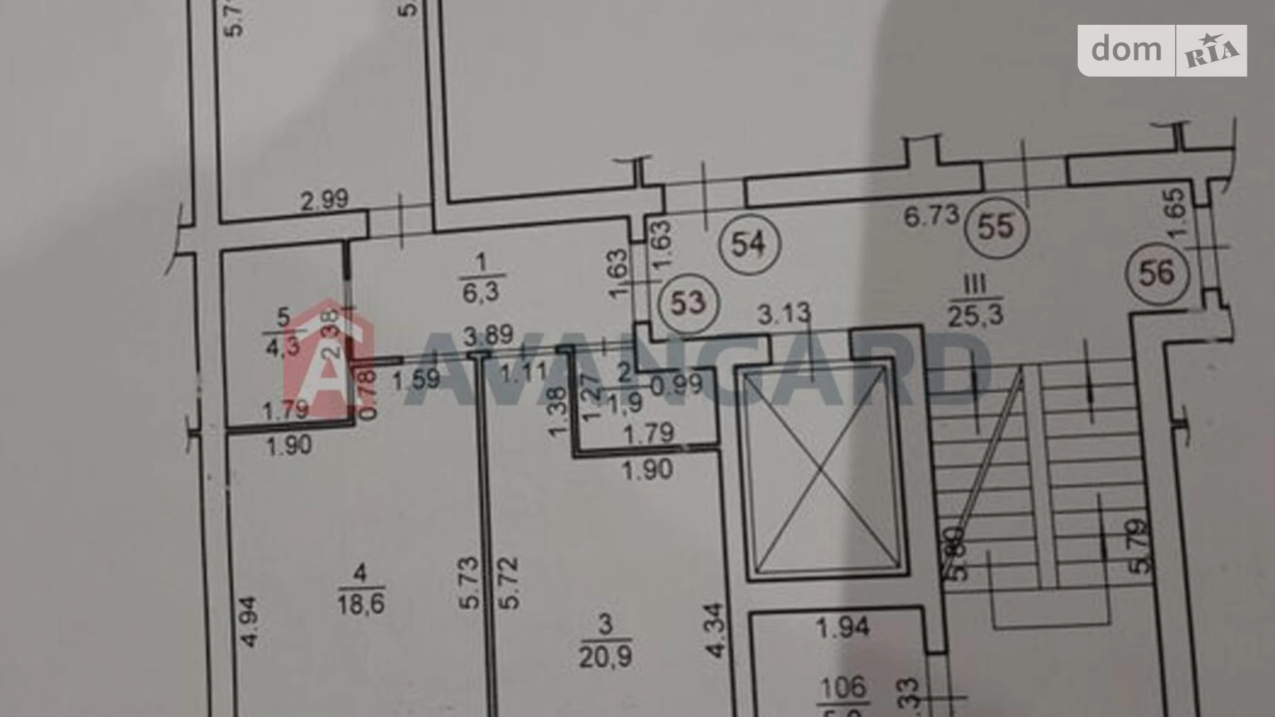 Продається 2-кімнатна квартира 75 кв. м у Львові, вул. Пулюя Івана