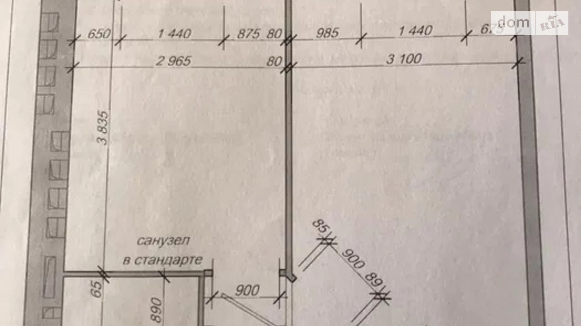 Продається 2-кімнатна квартира 44.4 кв. м у Дніпрі, вул. Сімейна, 2