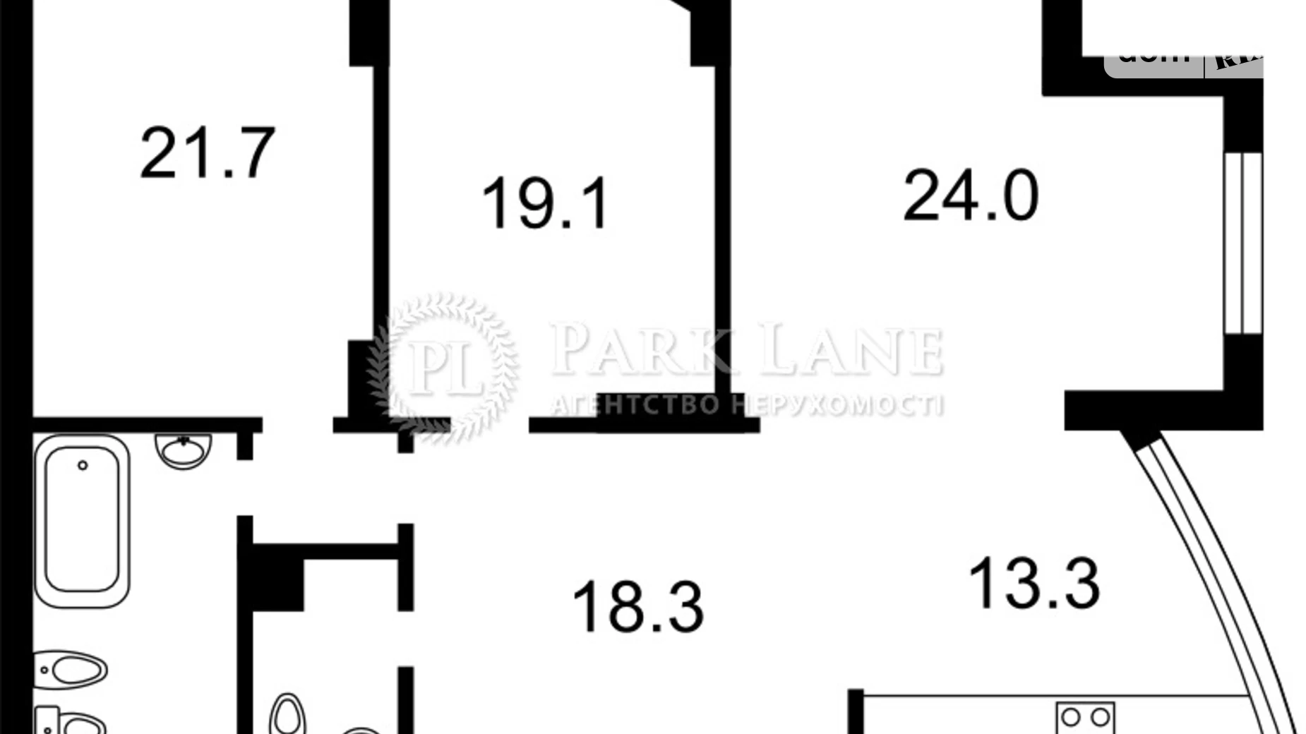 Продается 3-комнатная квартира 103 кв. м в Киеве, просп. Владимира Ивасюка, 6