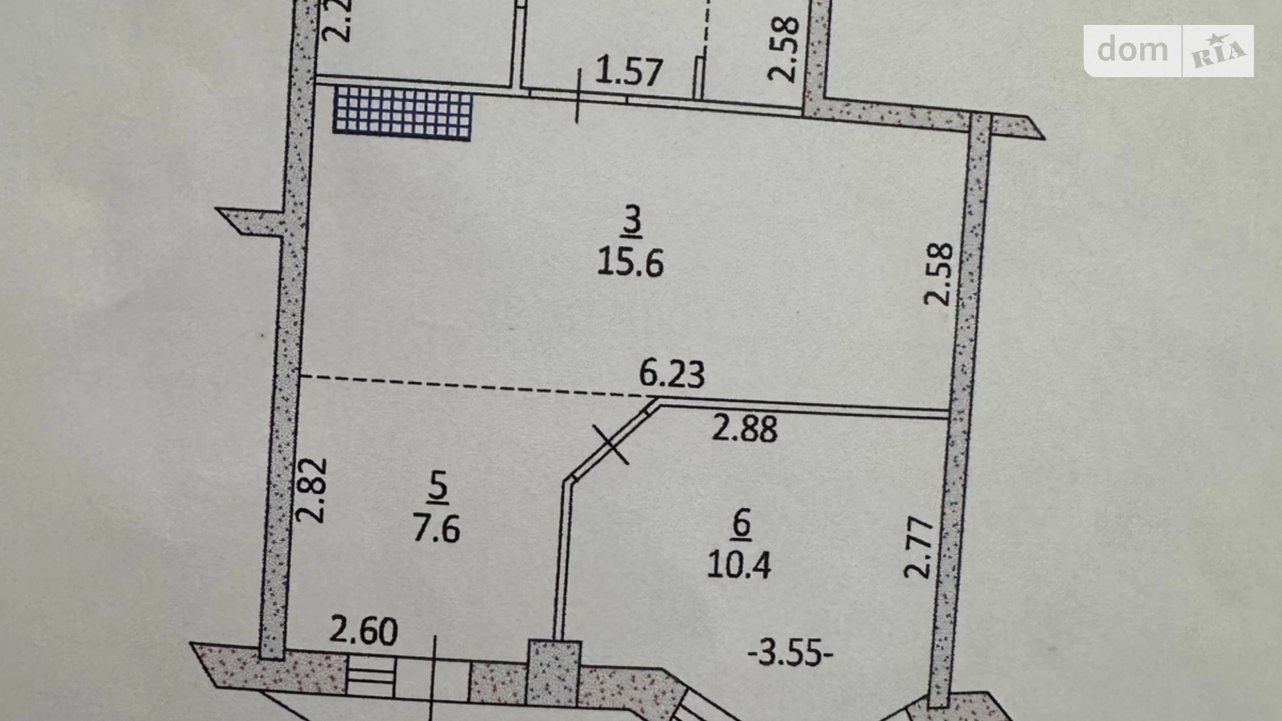 2-кімнатна квартира 45 кв. м у Тернополі, вул. Білогірська, 1Є