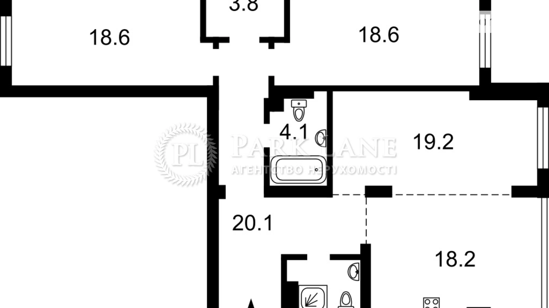 Продается 3-комнатная квартира 106 кв. м в Киеве, просп. Академика Глушкова, 9В - фото 2