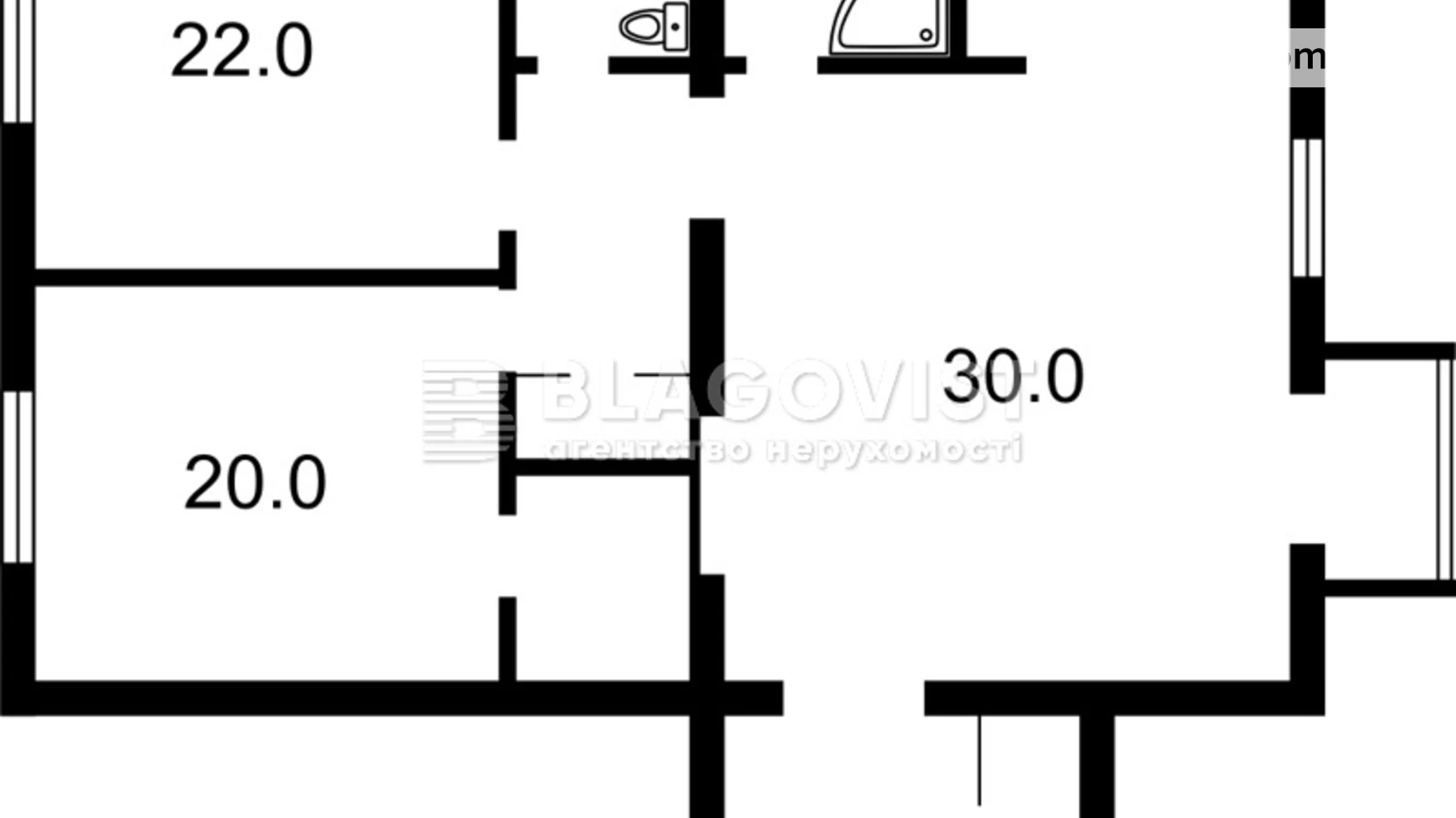 Продается 2-комнатная квартира 104 кв. м в Киеве, ул. Михаила Коцюбинского, 2