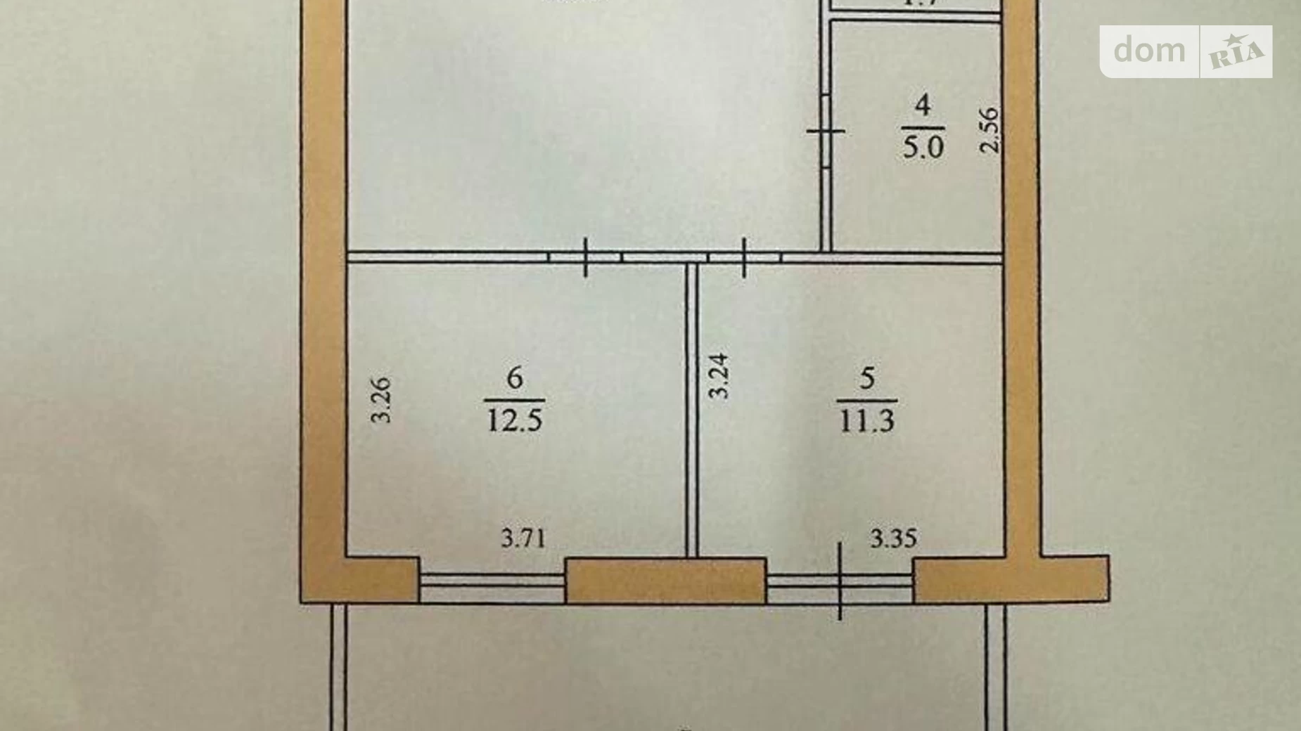 2-комнатная квартира 72 кв. м в Тернополе, ул. Веселая