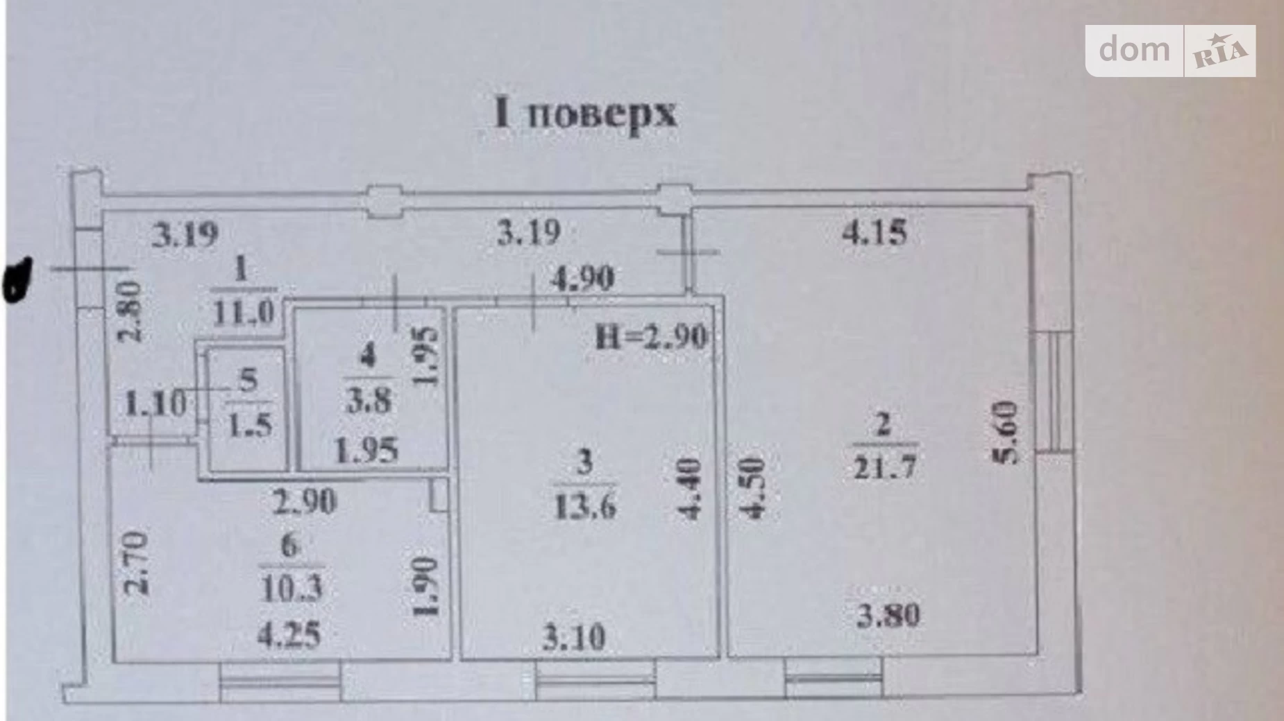 Продається 2-кімнатна квартира 61.9 кв. м у Одесі, вул. Тульська