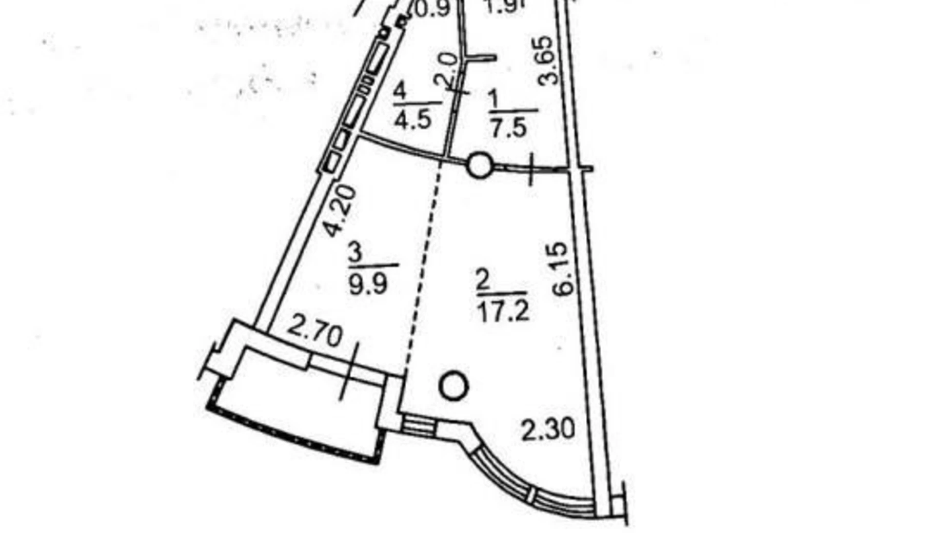 Продается 1-комнатная квартира 40 кв. м в Киеве, ул. Федора Эрнста, 16