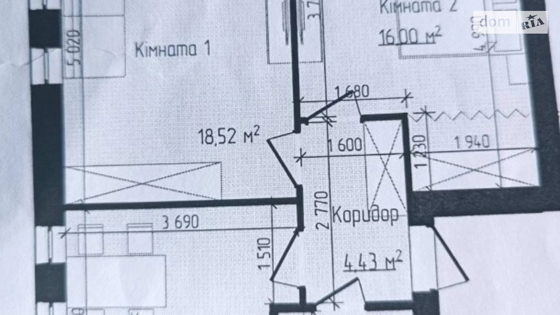 Продается 1-комнатная квартира 40 кв. м в Ирпене, ул. Патриотов