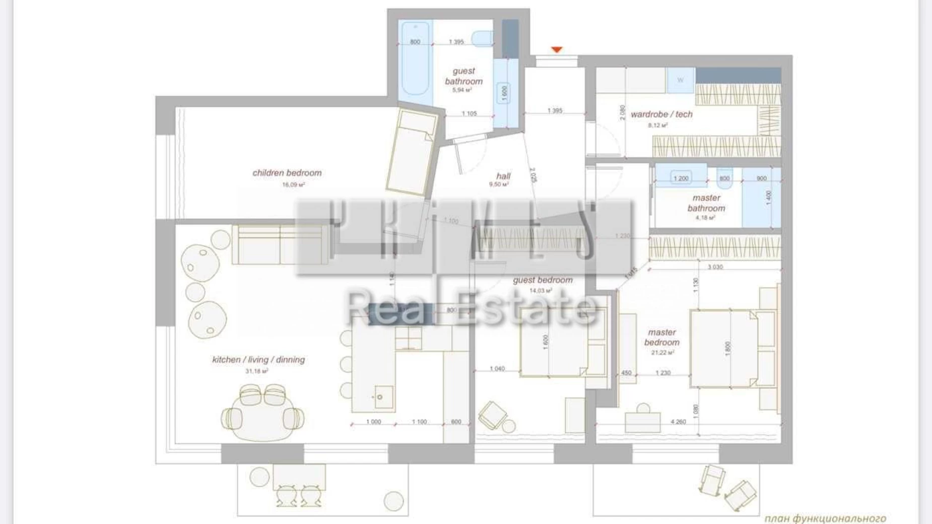 Продается 3-комнатная квартира 119 кв. м в Киеве, ул. Большая Васильковская, 139