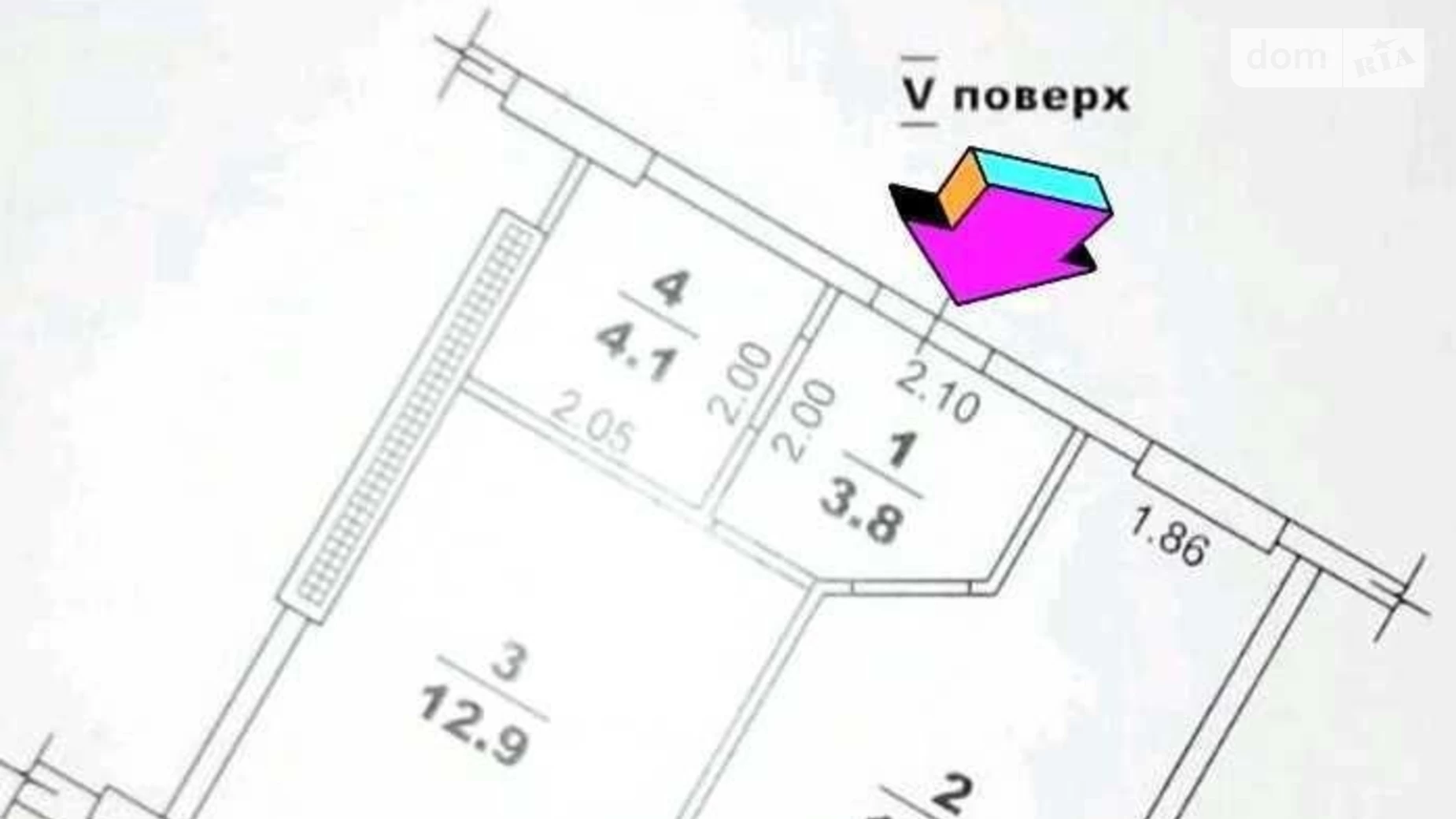 Продается 1-комнатная квартира 38 кв. м в Одессе, ул. Люстдорфская дорога, 100Б - фото 5