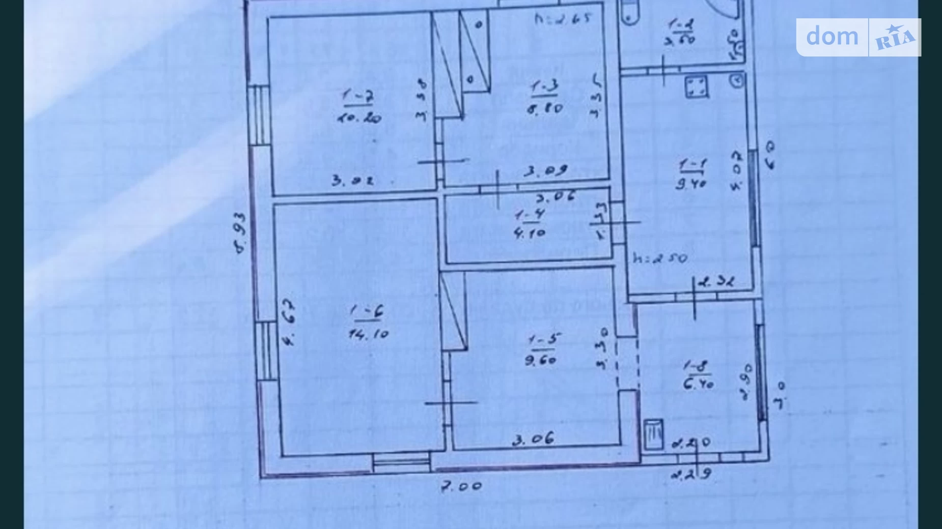 Продается одноэтажный дом 66 кв. м с мебелью, Сонячна, 18