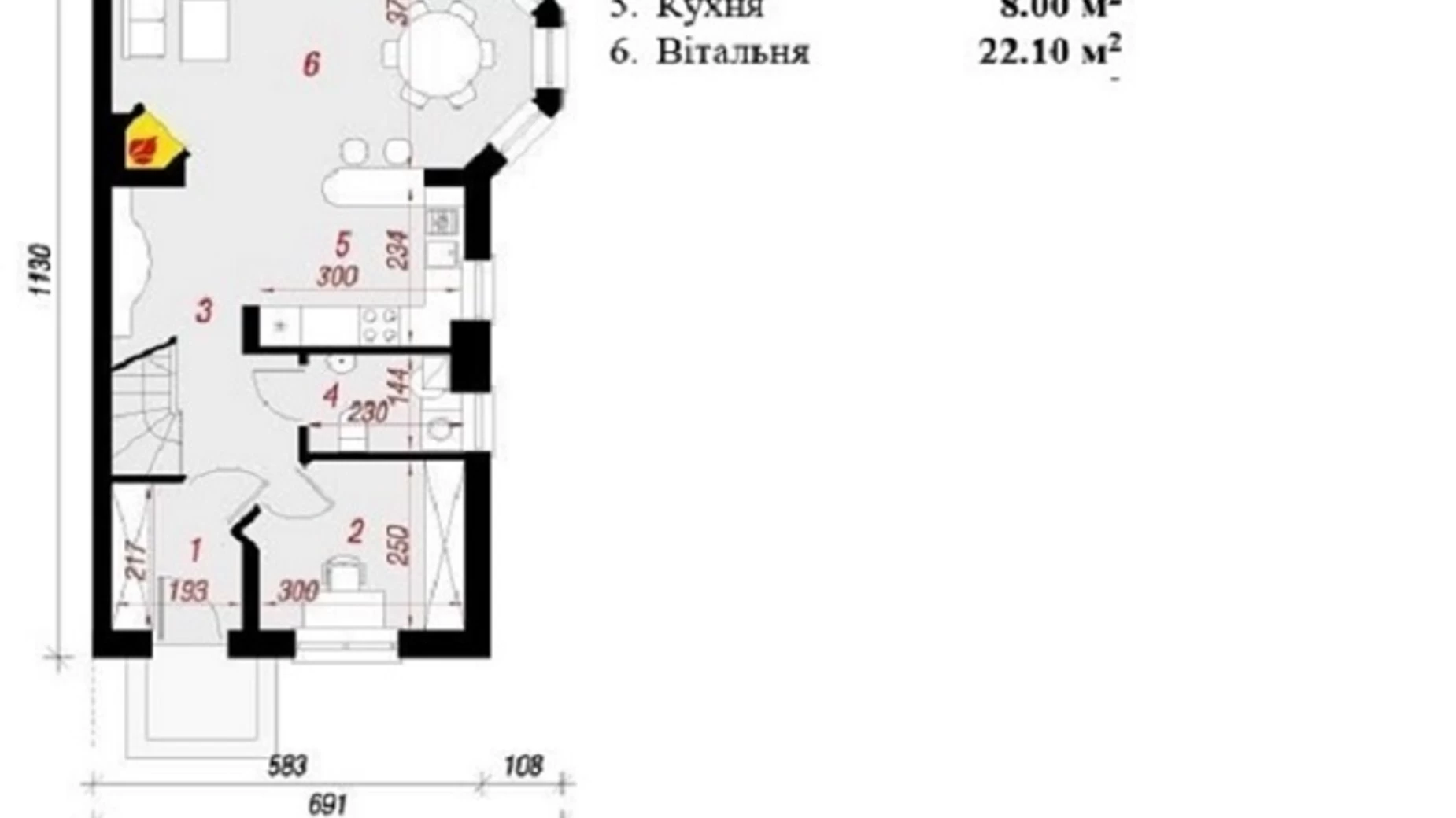 Продається частина будинку 107.1 кв. м з банею/сауною, цена: 58500 $ - фото 5