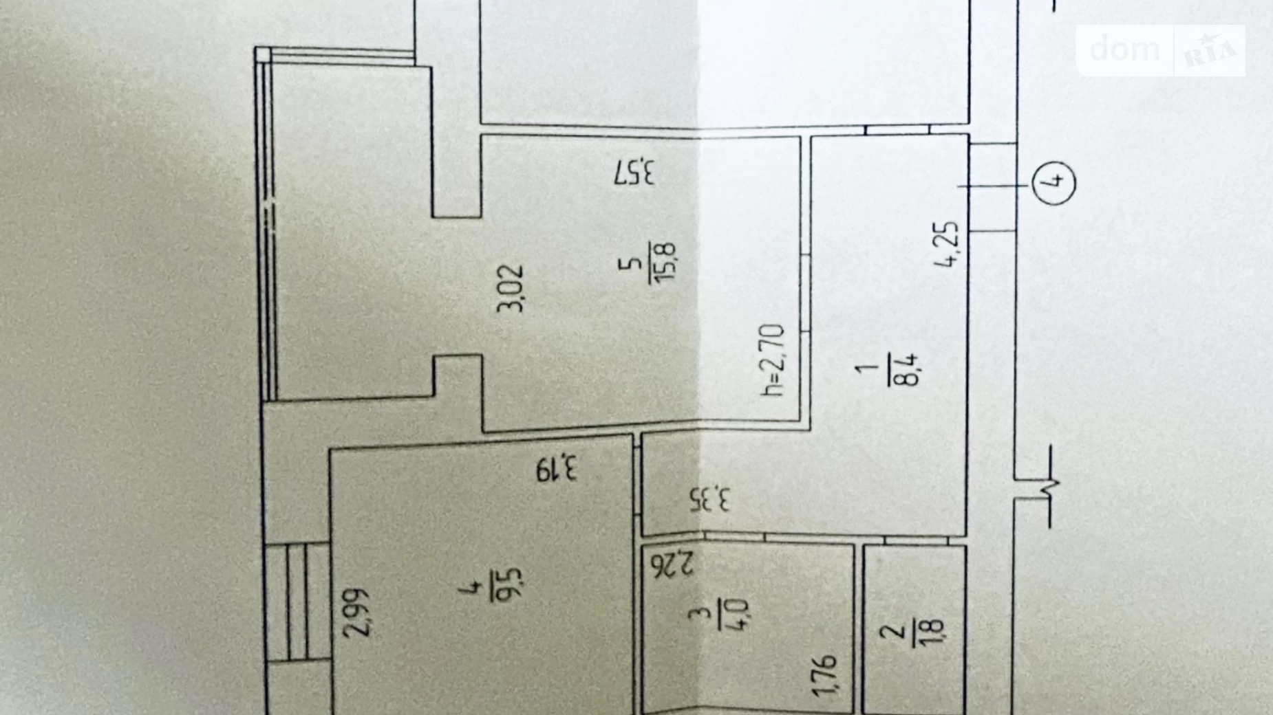 Продается 2-комнатная квартира 57 кв. м в Виннице