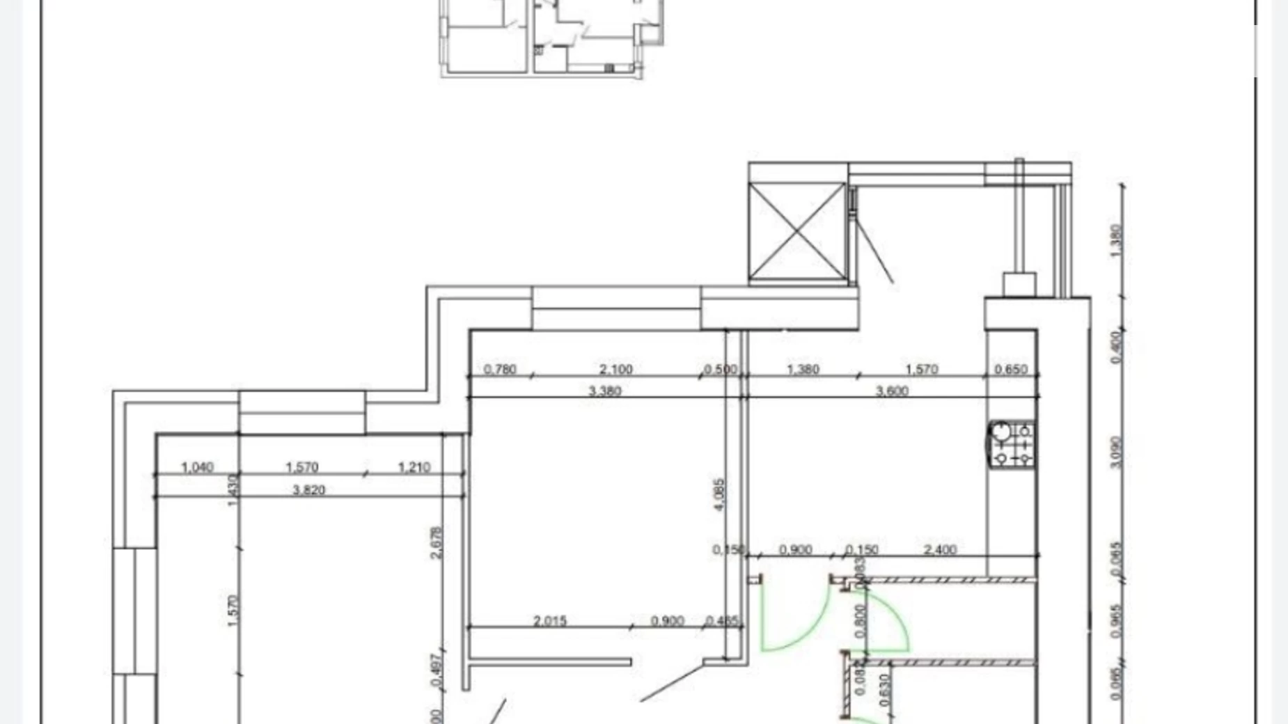 Продається 2-кімнатна квартира 66 кв. м у Вінниці, Немирівське шосе