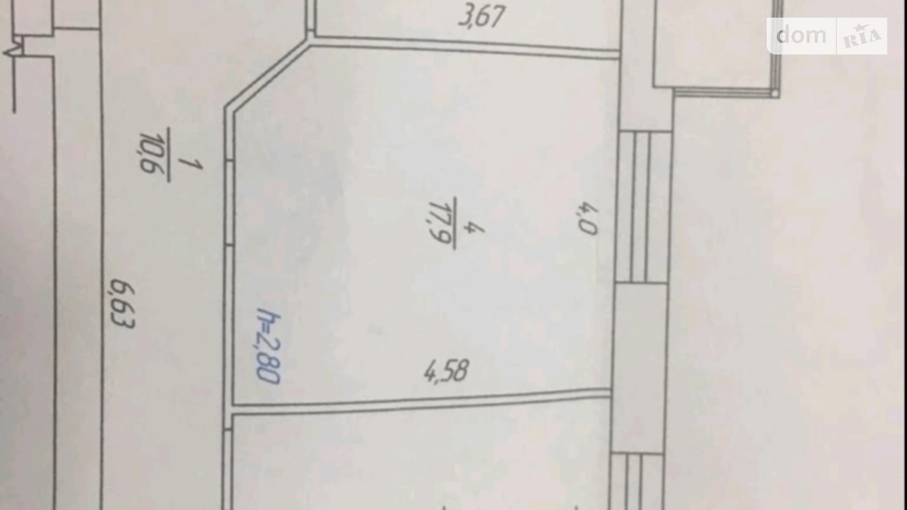 Продается 2-комнатная квартира 69 кв. м в Виннице, ул. Антонова Олега, 13В