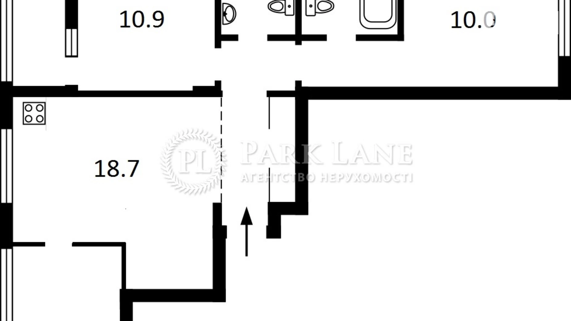 Продается 2-комнатная квартира 61.7 кв. м в Киеве, ул. Салютная, 2/1 - фото 5