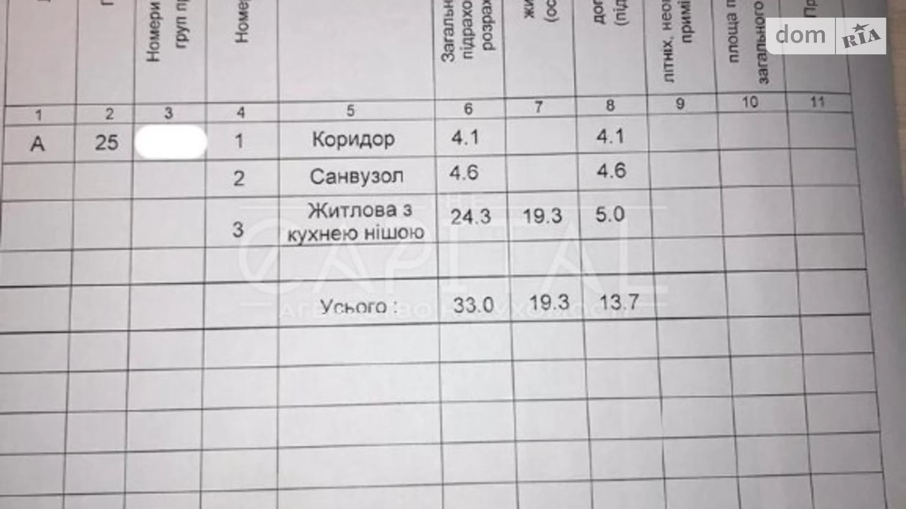 Продається 1-кімнатна квартира 33 кв. м у Києві, вул. Каховська, 60 - фото 5