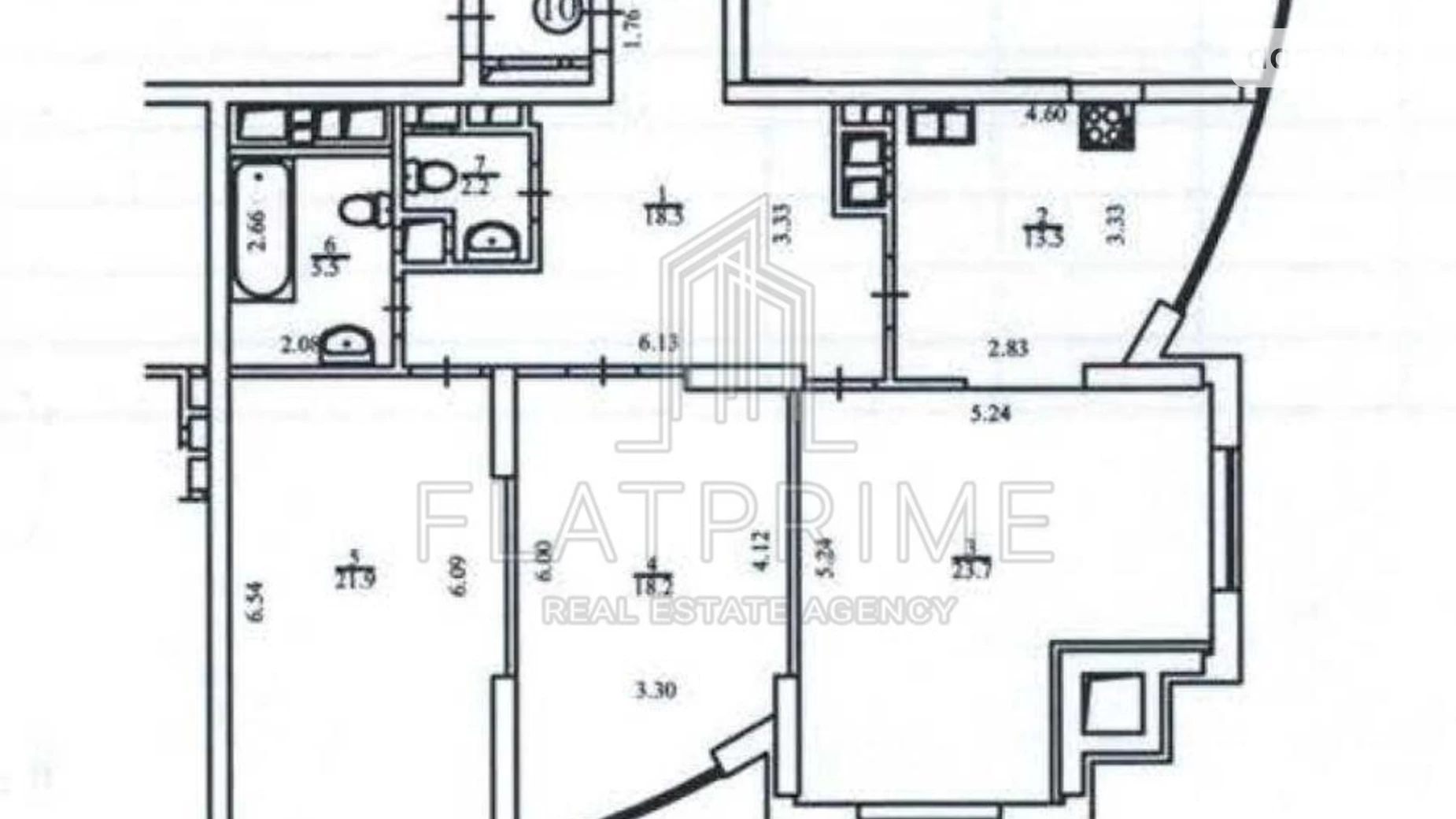 Продается 3-комнатная квартира 103 кв. м в Киеве, просп. Берестейский(Победы), 26А - фото 4