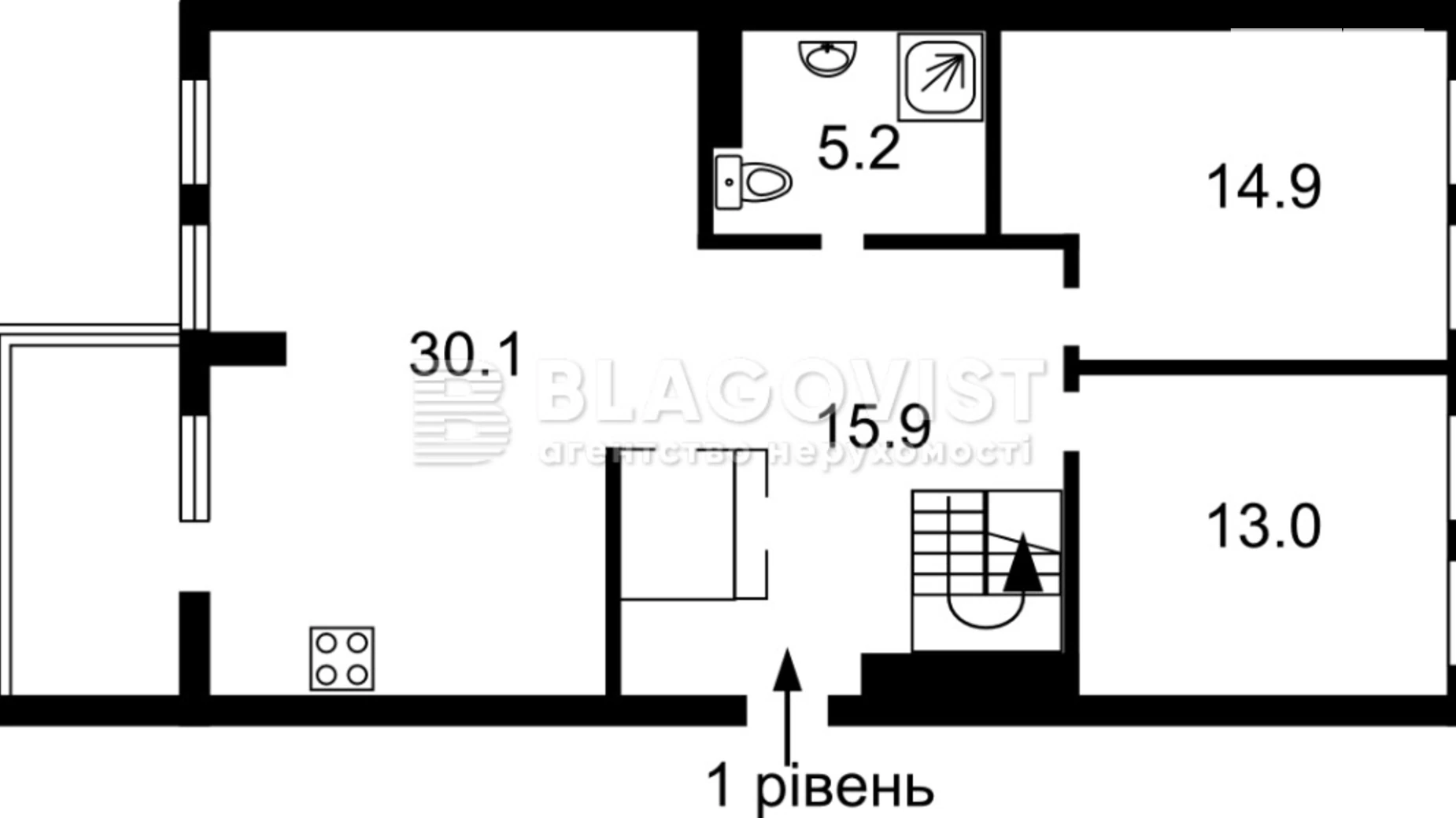 Продается 4-комнатная квартира 125 кв. м в Киеве, просп. Берестейский(Победы), 67В - фото 2