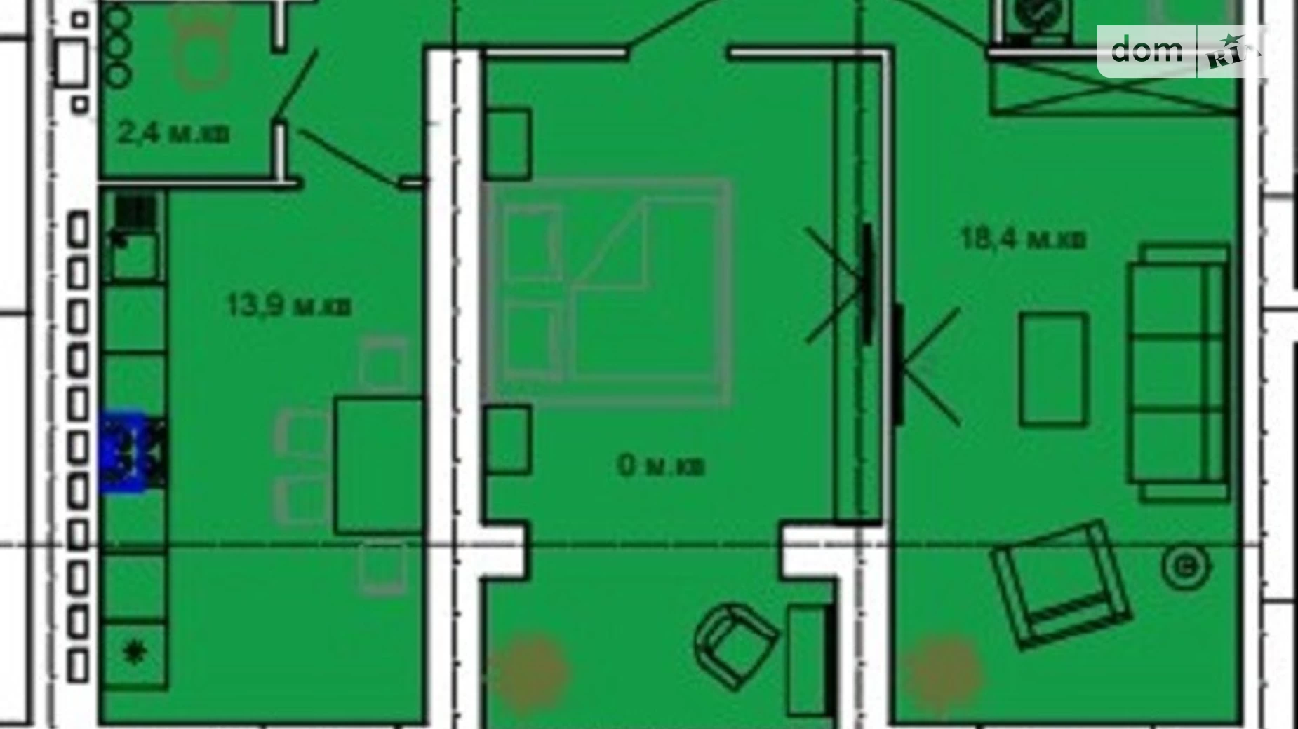 Продается 2-комнатная квартира 76.5 кв. м в Одессе, ул. Старицкого - фото 3