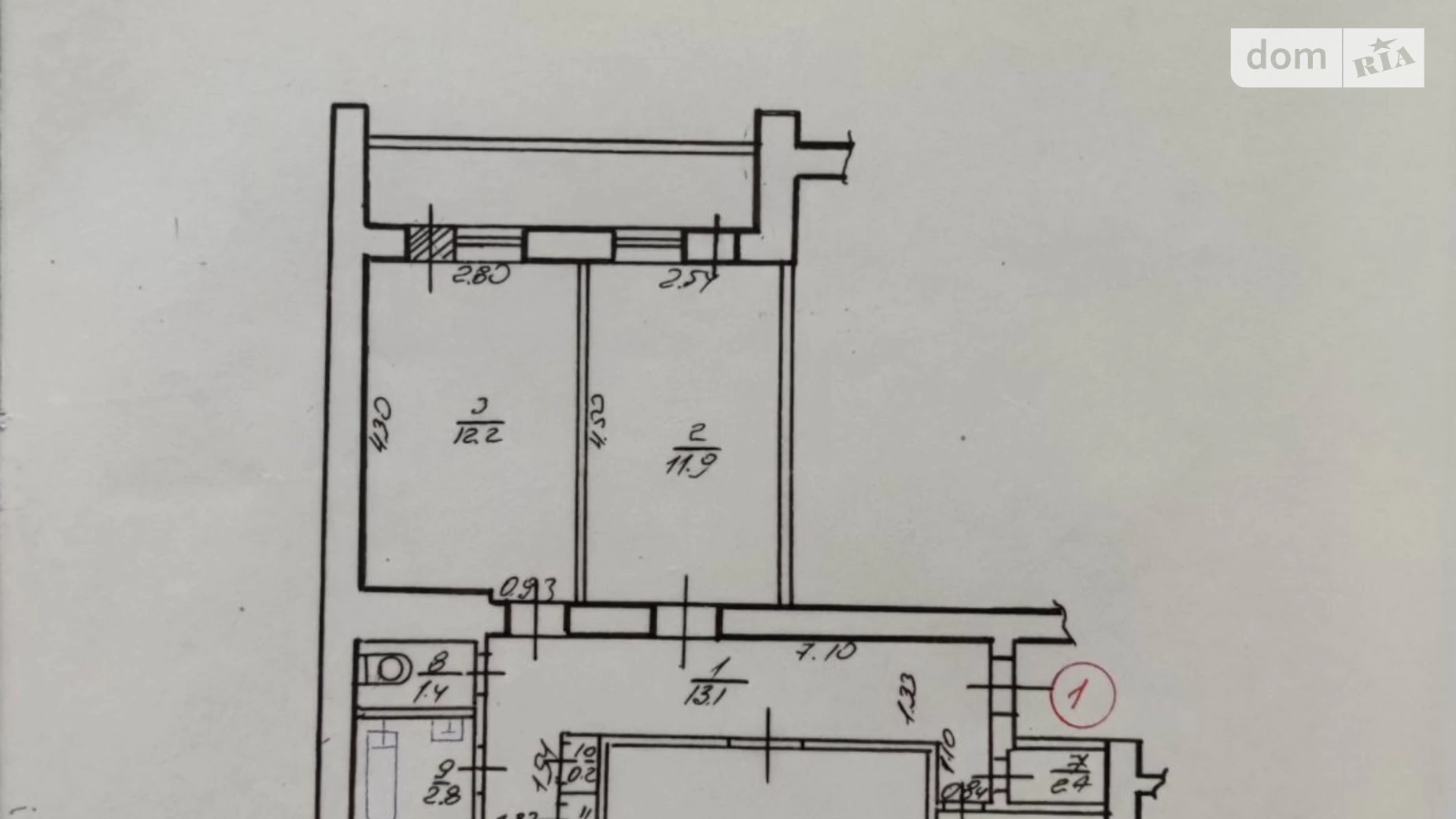 Продається 4-кімнатна квартира 82 кв. м у Харкові, вул. Зубенка Владислава - фото 2