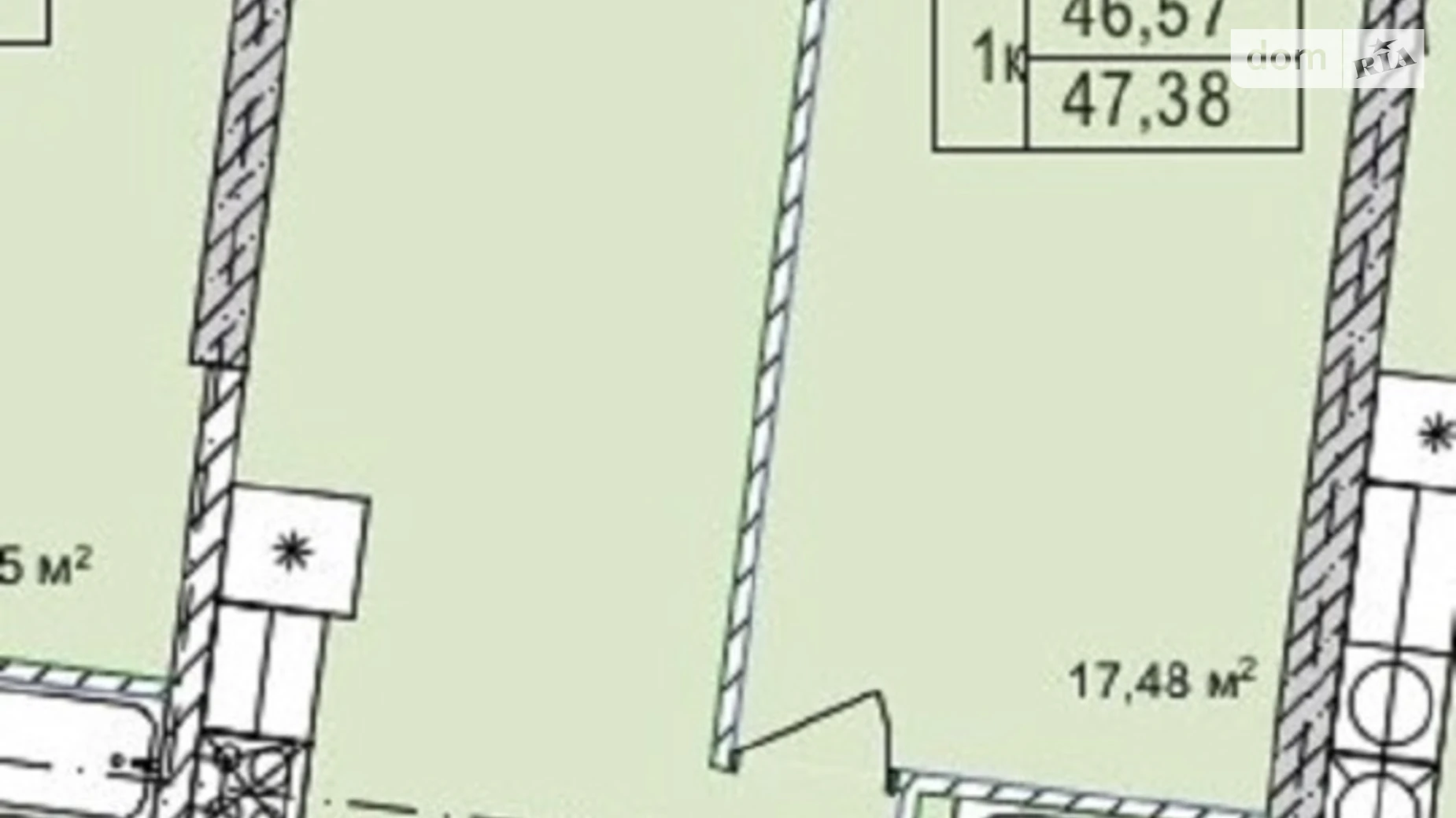 Продается 1-комнатная квартира 47.2 кв. м в Одессе, ул. Чубаевская - фото 3