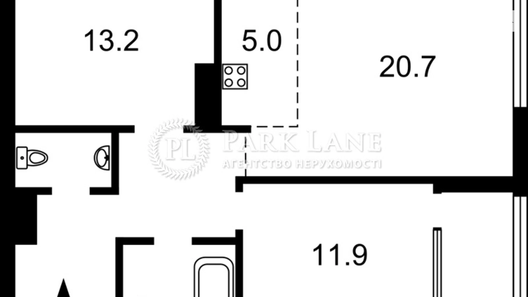 Продается 2-комнатная квартира 64 кв. м в Киеве, ул. Заречная, 2/2 - фото 5