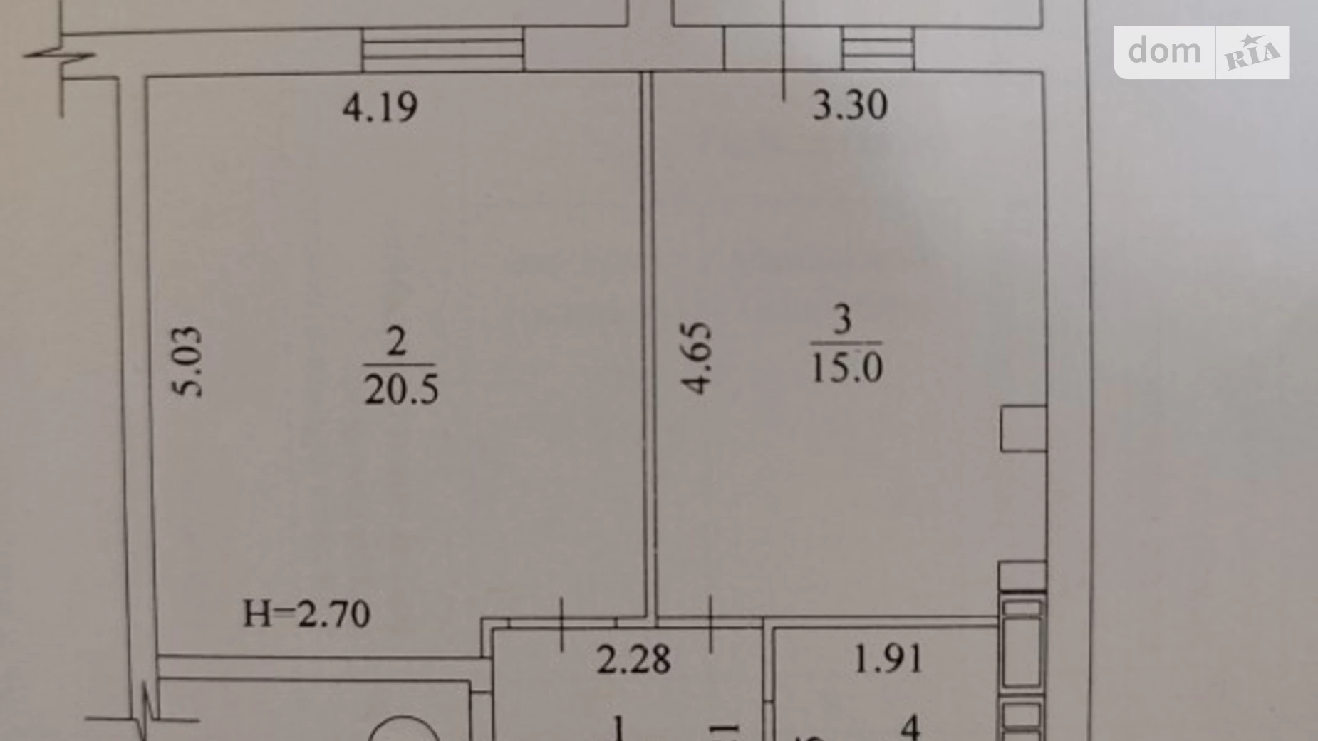 Продается 1-комнатная квартира 46 кв. м в Харькове, ул. Академика Барабашова, 14