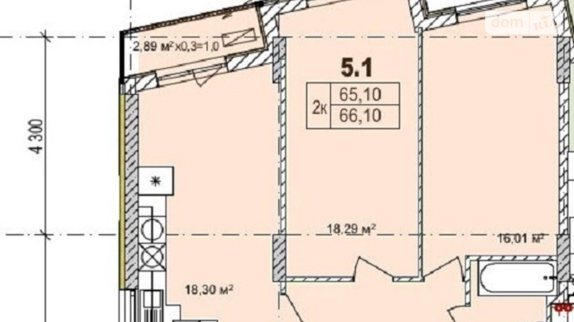 Продается 2-комнатная квартира 65 кв. м в Одессе, ул. Чубаевская - фото 5